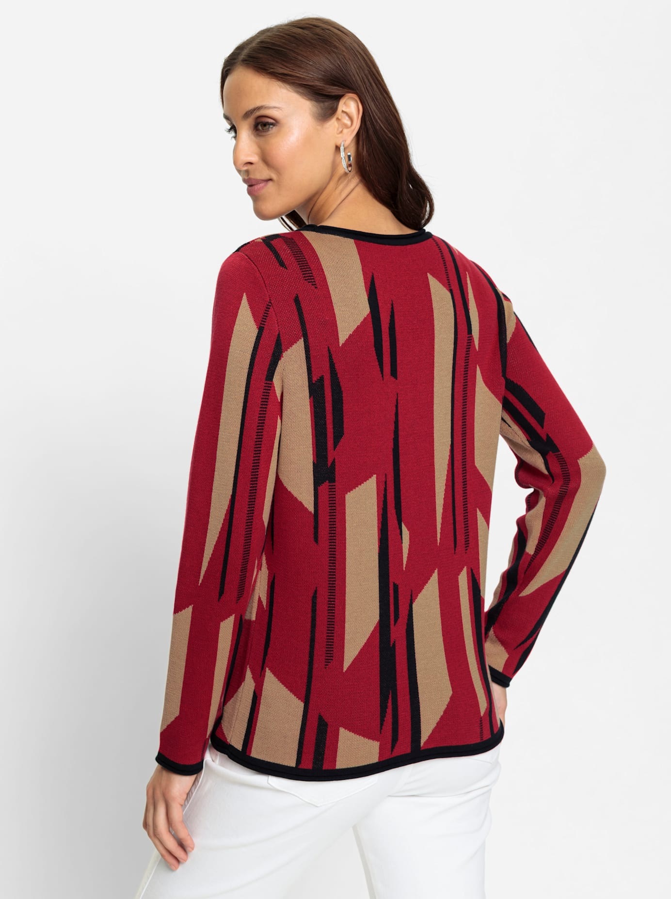 Inspirationen Rundhalspullover »Pullover«