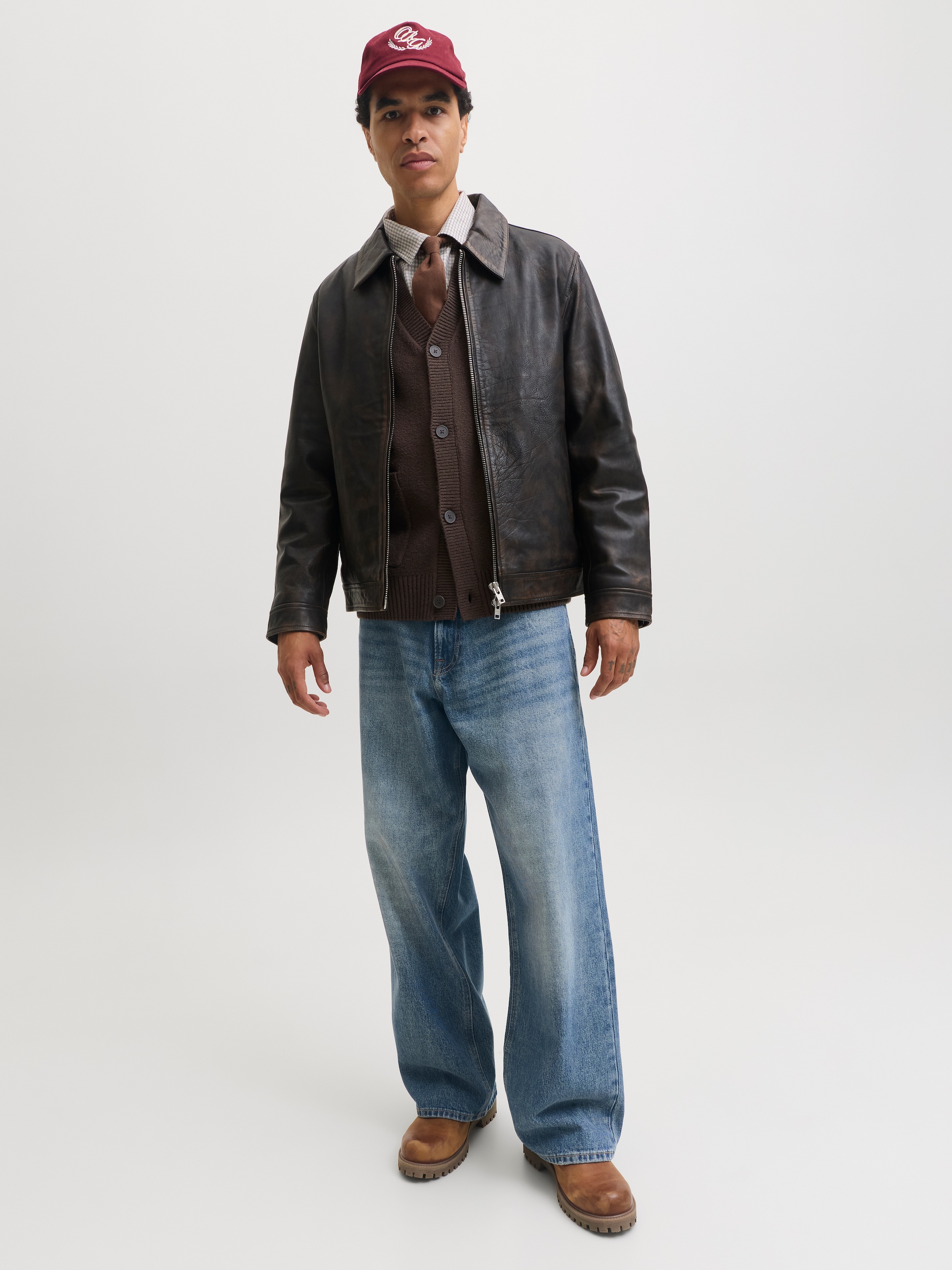 Jack & Jones »JJIDAVE JJCLASSIC« Baumwolle, bootcut fit