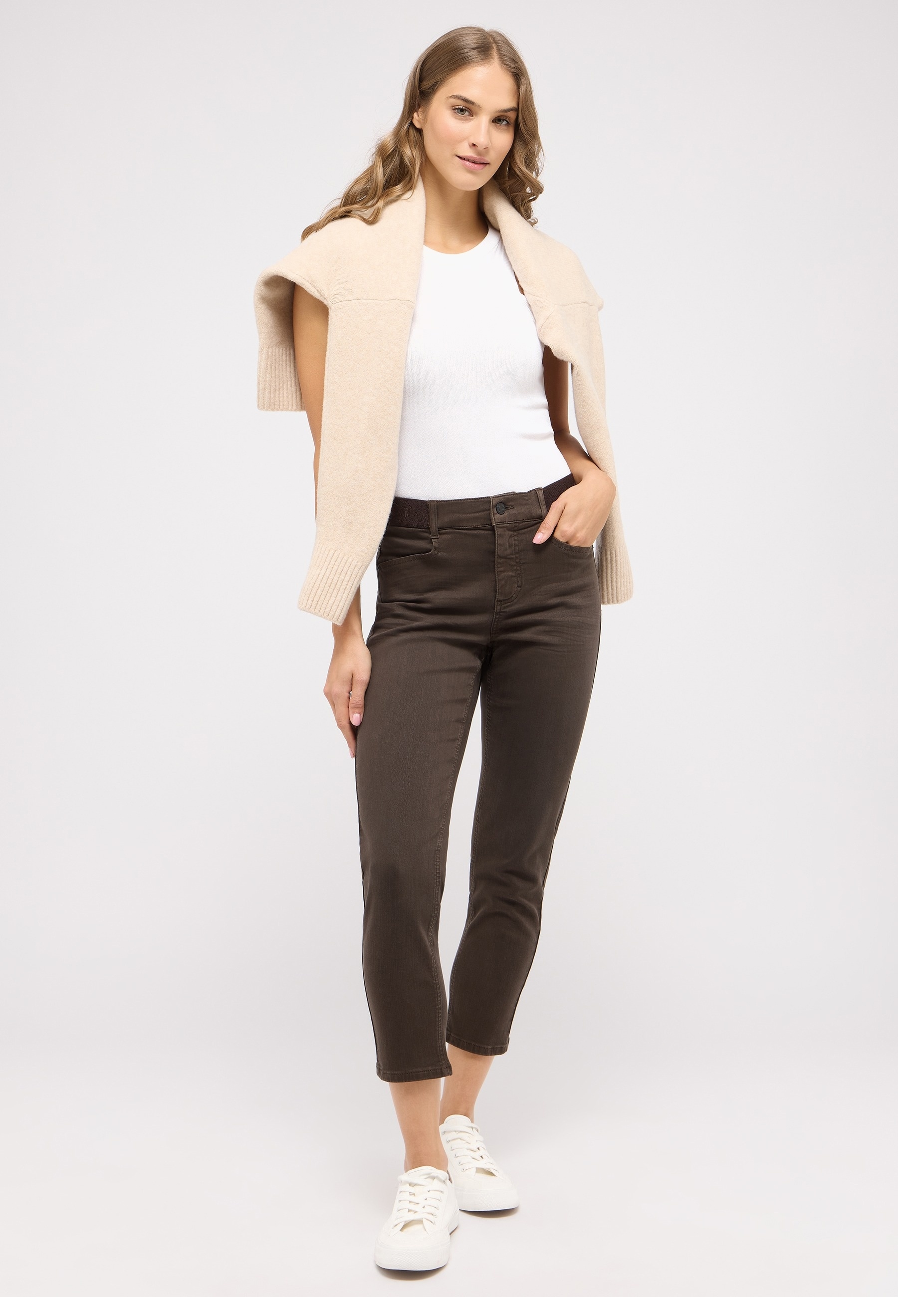 ANGELS 7/8-Jeans »ORNELLA SPORTY«, mit weichem Stretchbund