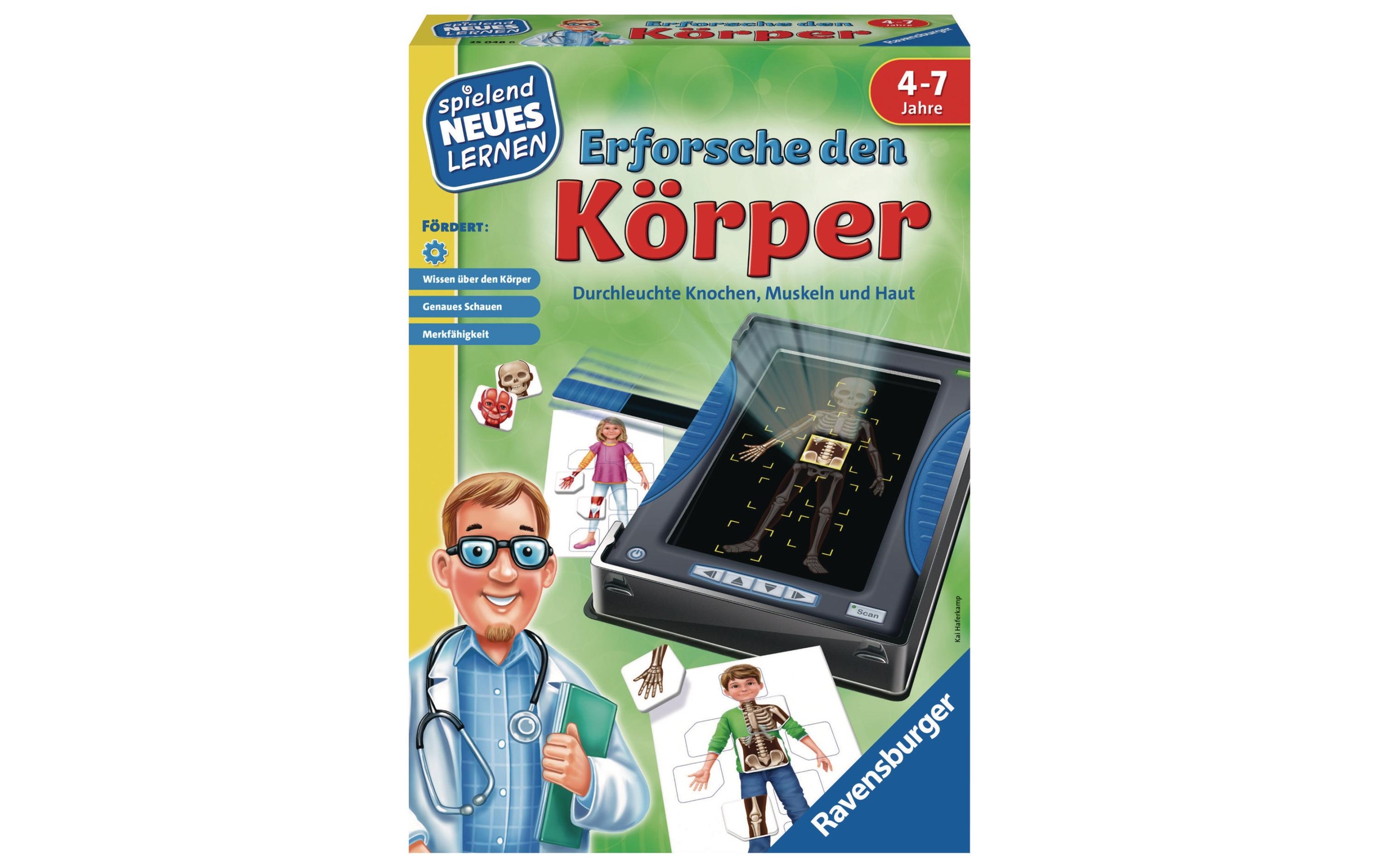 Image of Ravensburger Spiel »Erforsche den Körper« bei Ackermann Versand Schweiz
