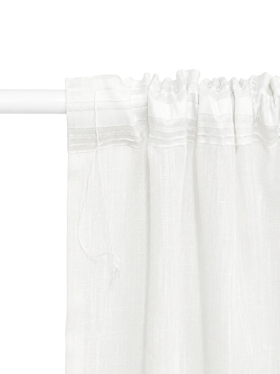 GOODproduct Rideau »Reeffa« Bande multifonctionnelle 1 cuis tlg. imprimé feuilles doux, avec protection solaire