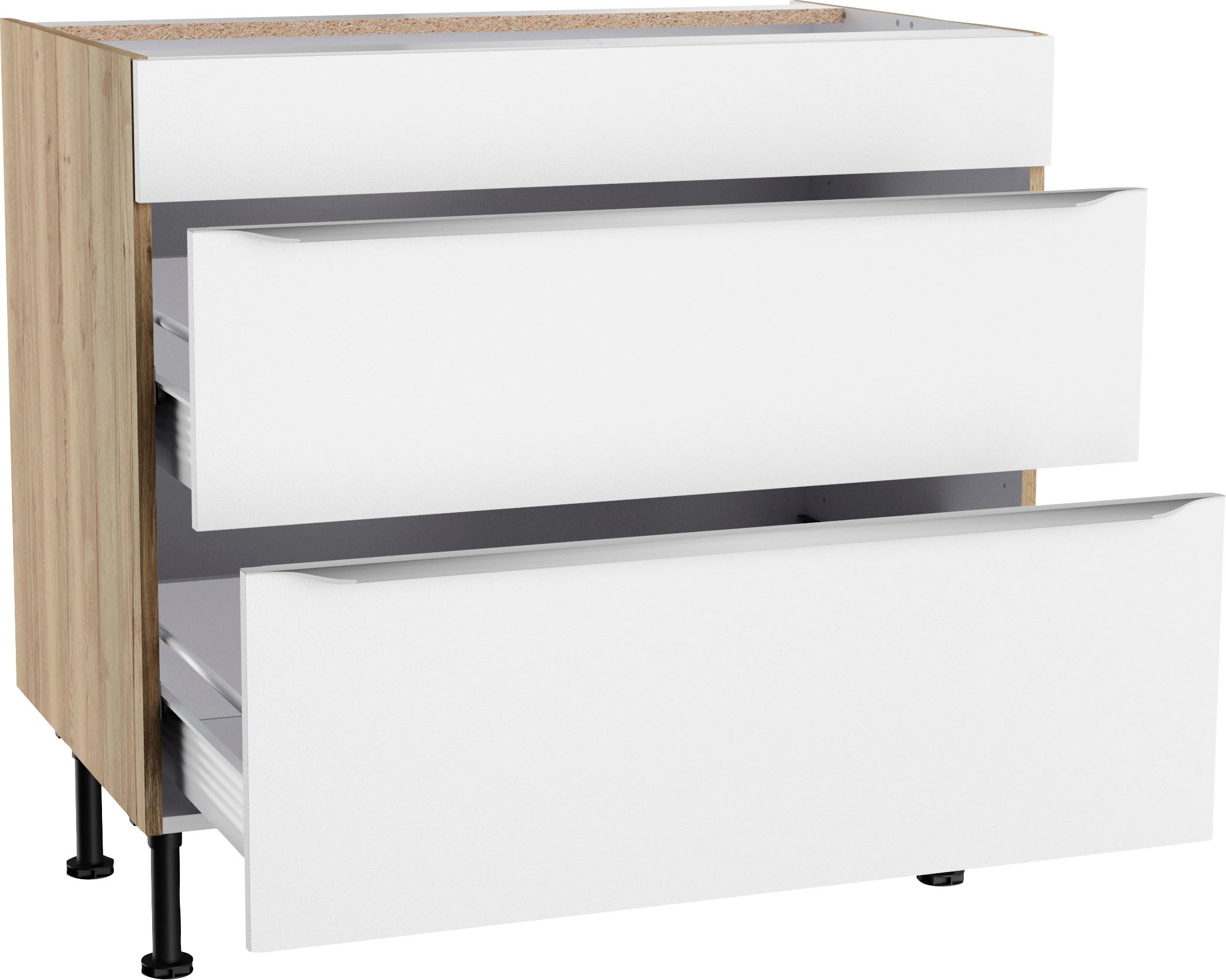 KOCHSTATION Armoire d'encastrement pour table de cuisson »KS-Aken«