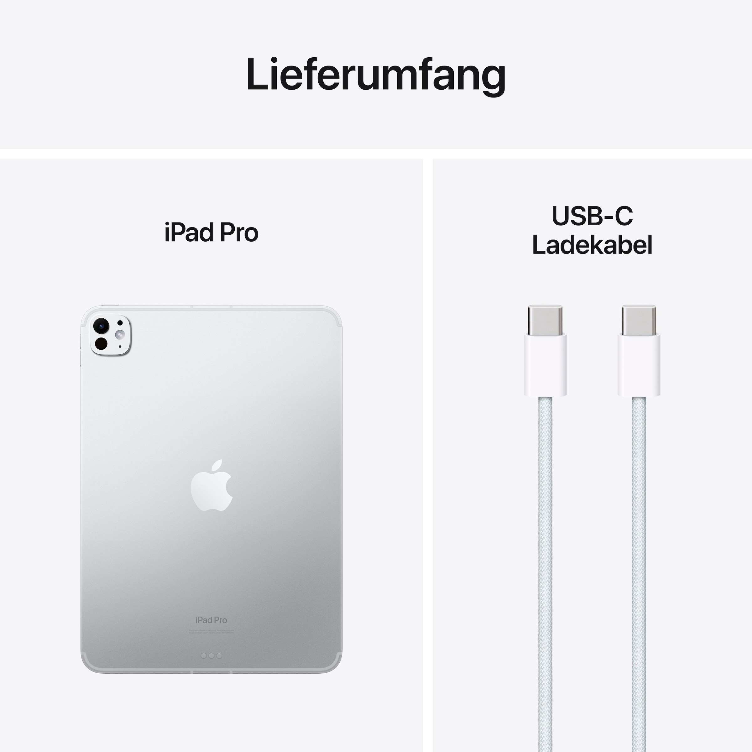 Apple Tablettes »11" iPad Pro WiFi + Cellular 2TB« (28,22 cm / 11,1 ″) iPadOS 2.000 Go )