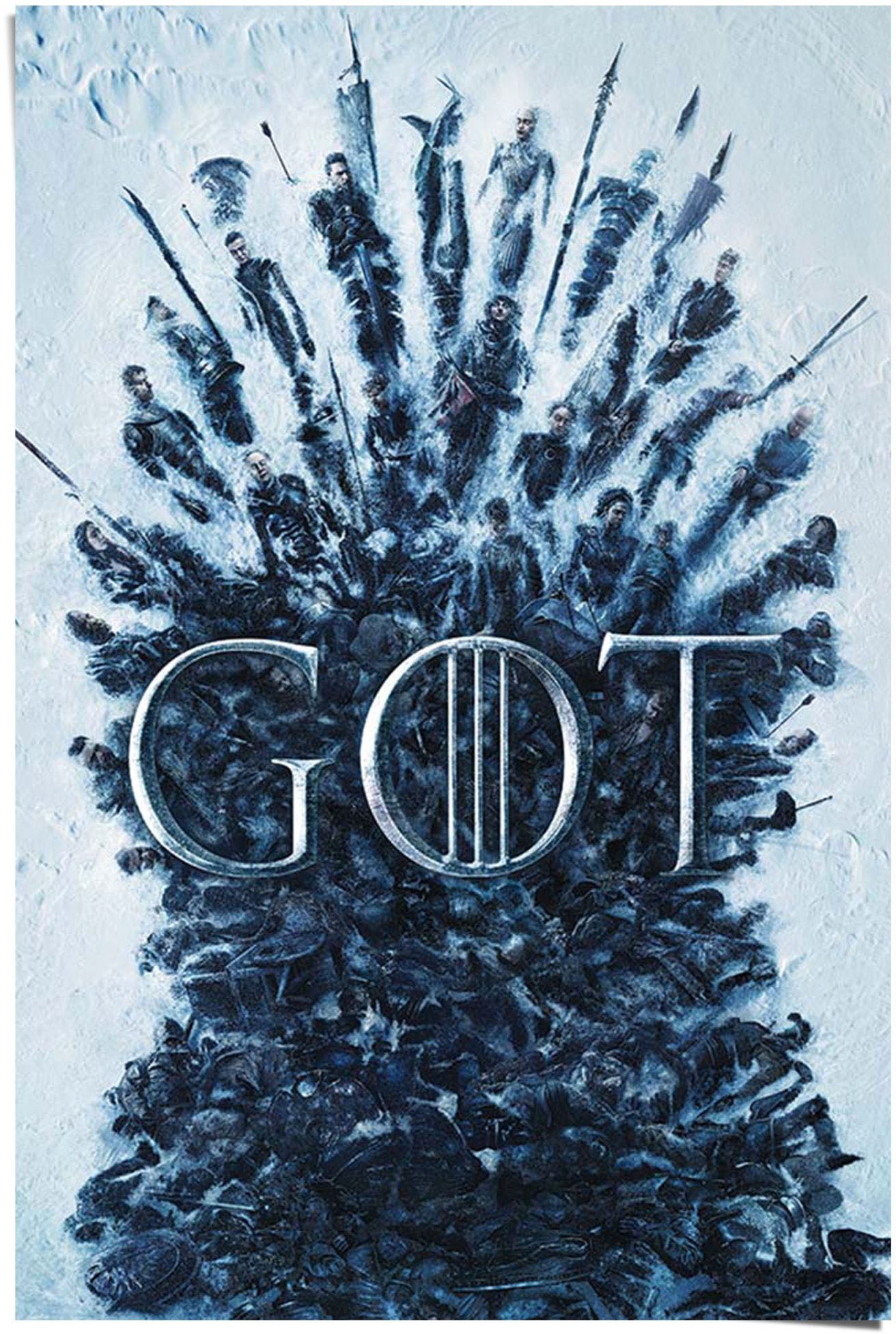 Image of Reinders! Poster »Game of Thrones Staffel 8 - Fernsehserie«, (1 St.) bei Ackermann Versand Schweiz
