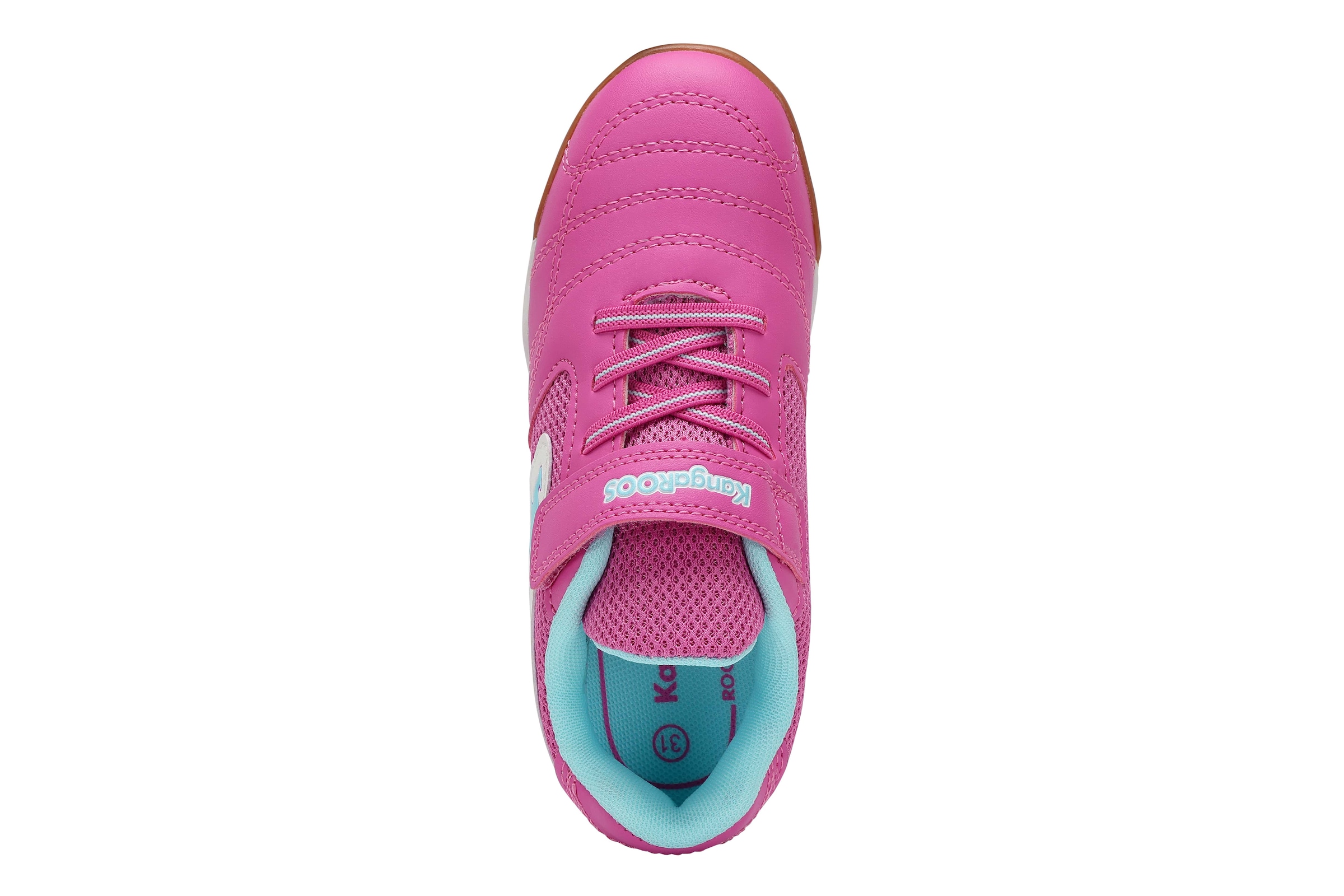 KangaROOS Chaussure d'intérieur »K-BRACEYARD EV«  chaussure d’intérieur pour enfants et adolescents, avec fermeture velcro