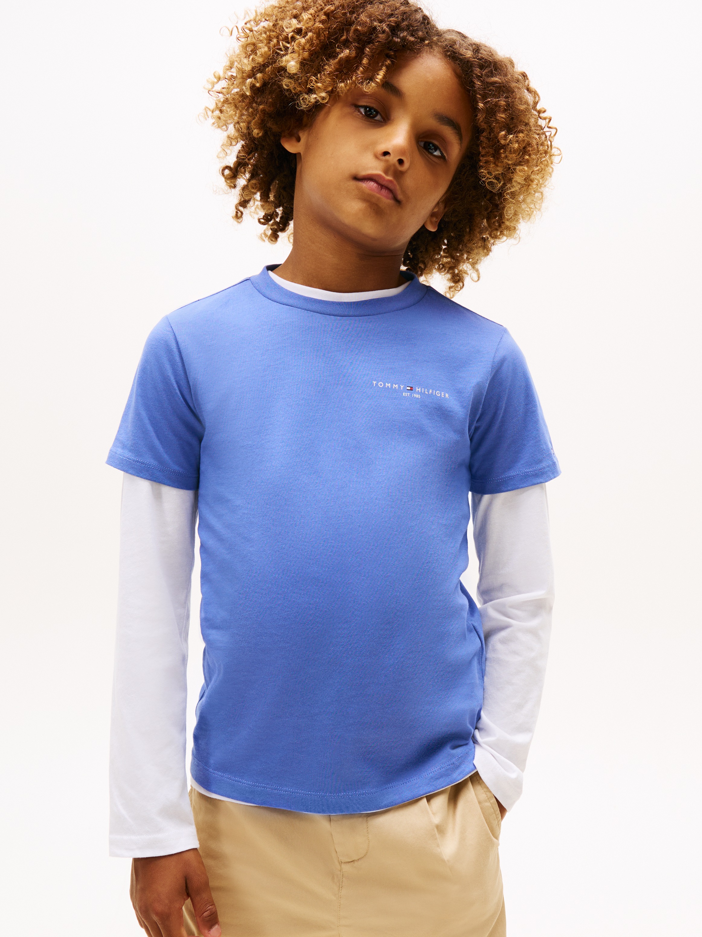 Tommy Hilfiger T-Shirt »MINI CORP T-SHIRT«, Kinder bis 16 Jahre