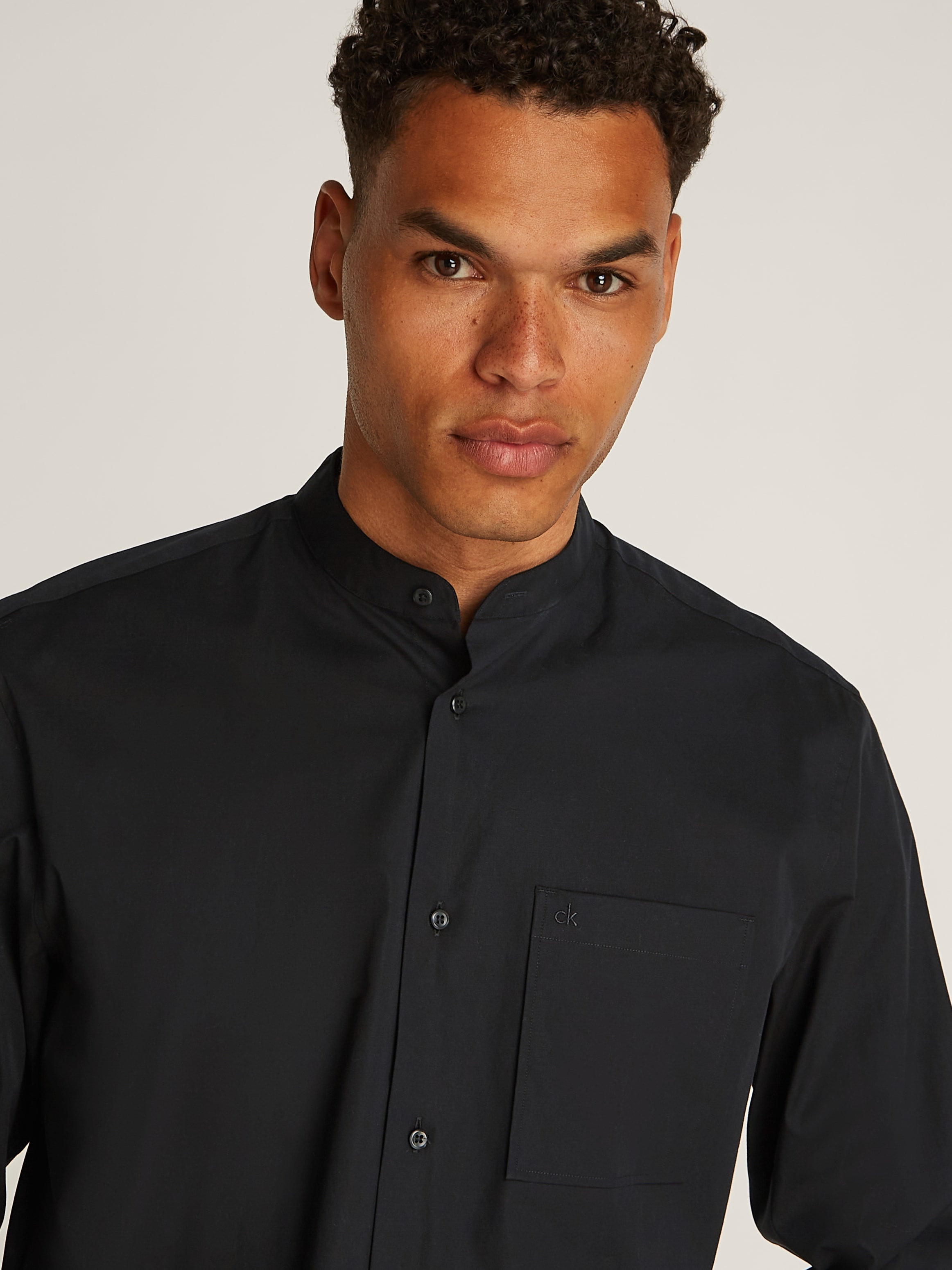 Calvin Klein Kurzarmhemd »POPLIN MODERN S/S POCKETS SHIRT«