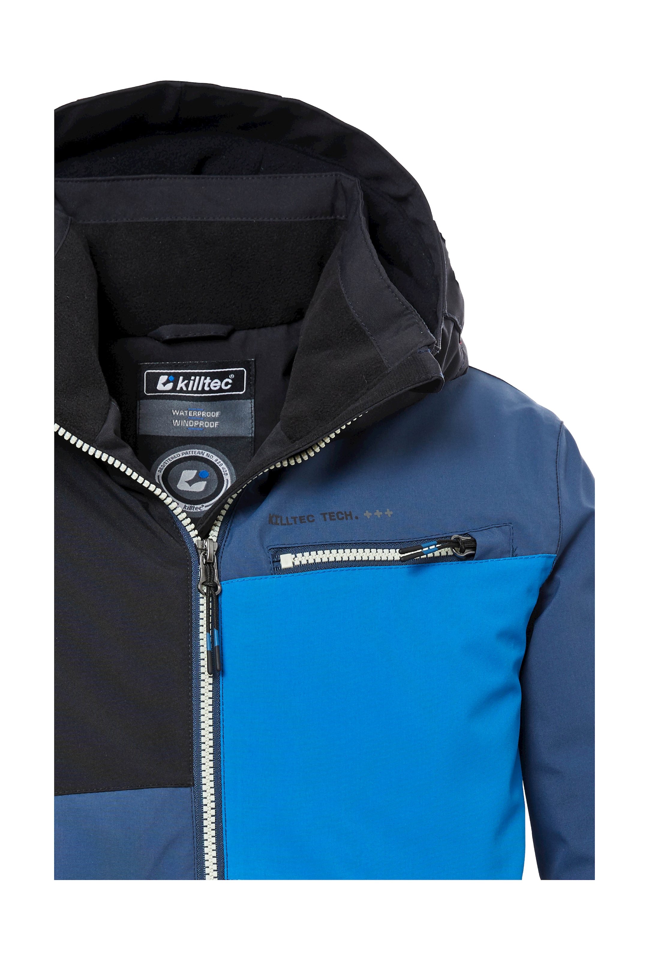 Killtec Veste d'extérieur »KOW 161 BYS JCKT« Kinderjacke: wasser- und winddicht, warm, reflektierend, PFAS-frei