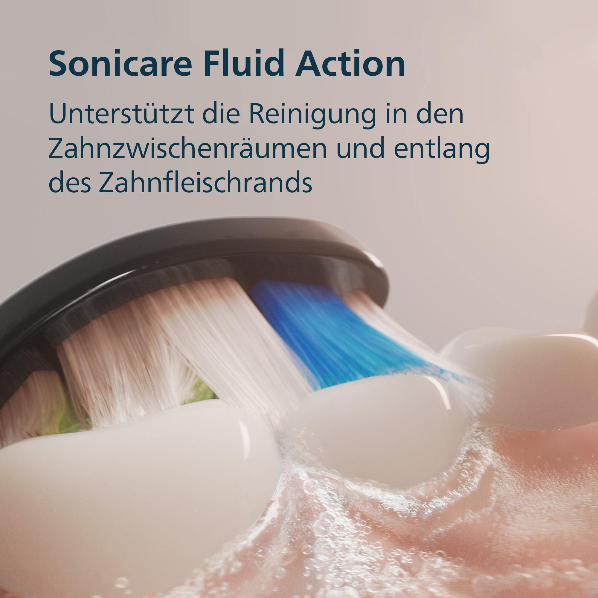 Philips Sonicare Brosse à dents électrique »Series 5300« 1 cuis Aufsteckbürsten avec contrôle de pression, 2 niveaux d’intensité, incluant chargeur et étui de voyage