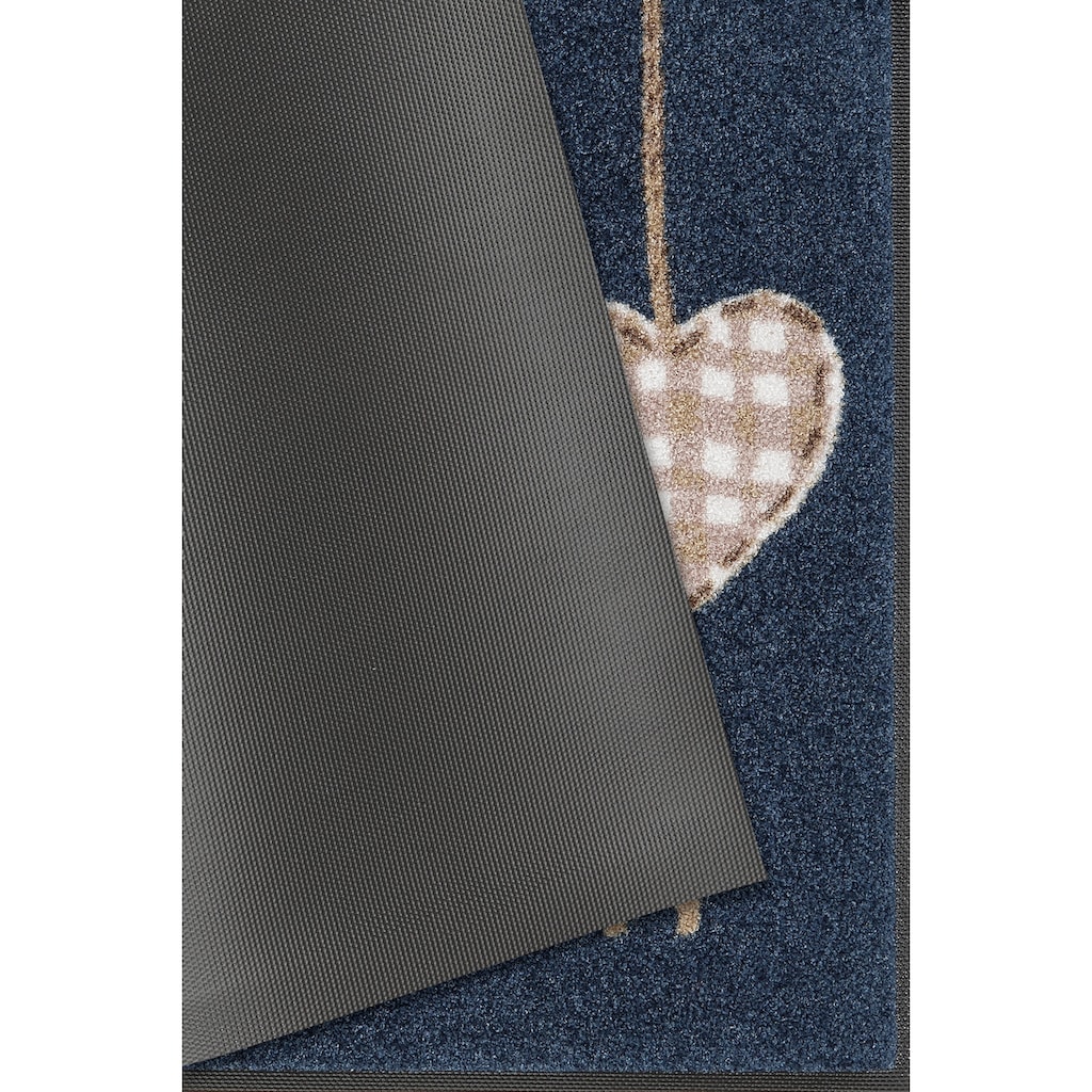 wash+dry by Kleen-Tex Fussmatte »Cottage Hearts«, rechteckig