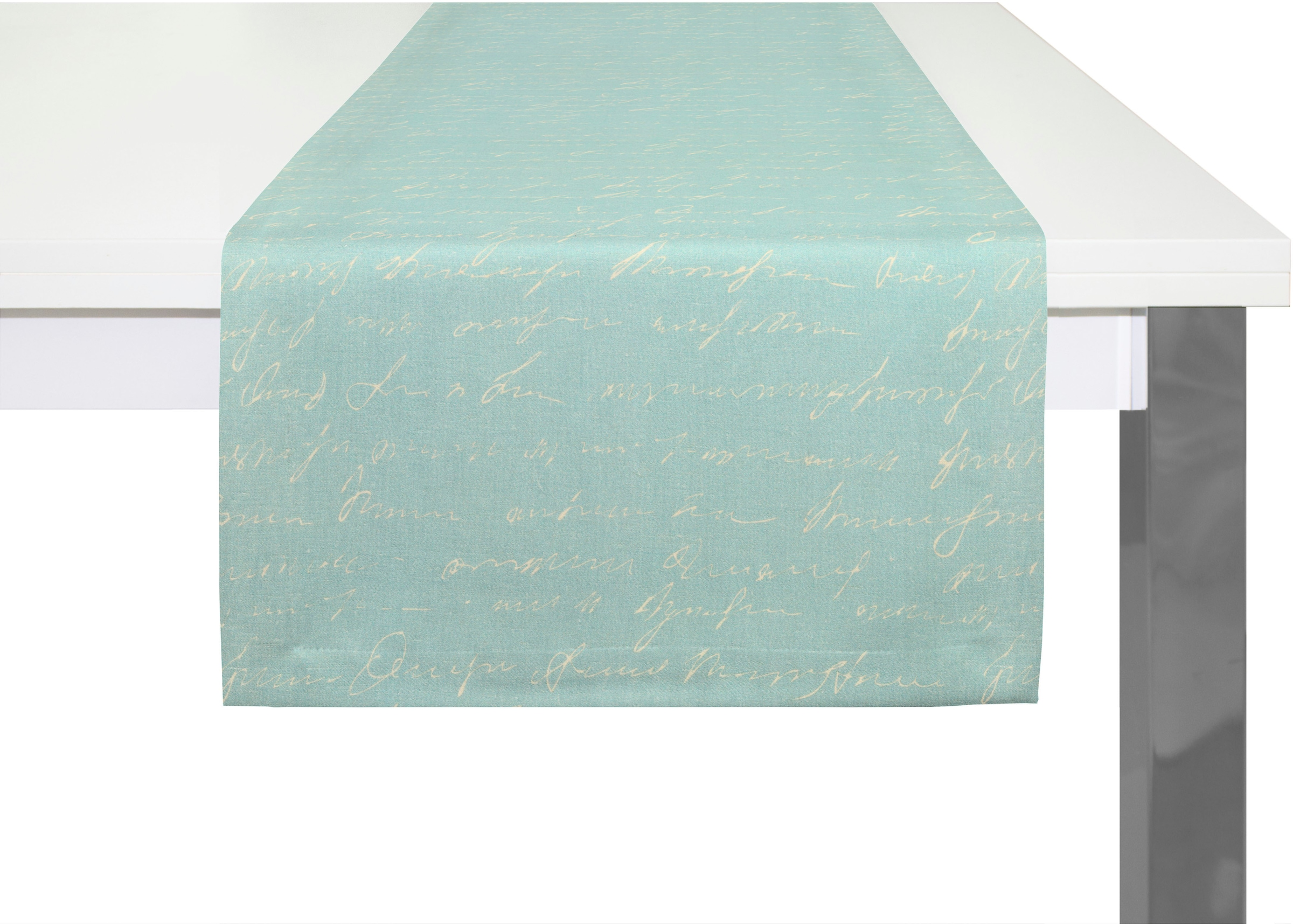 Image of Adam Tischläufer "Scribble" aus Bio-Baumwolle,Made in Germany