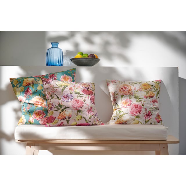 APELT Dekokissen »7701«, mit floralem Muster, Kissenhülle ohne Füllung, 1  Stück acheter confortablement