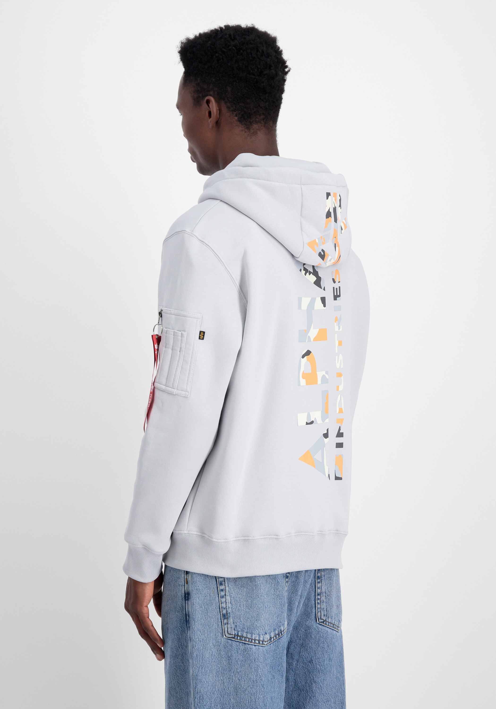 Alpha Industries Hoodie »Alpha Industries Men - Hoodies BP Hoodie Camo Print«