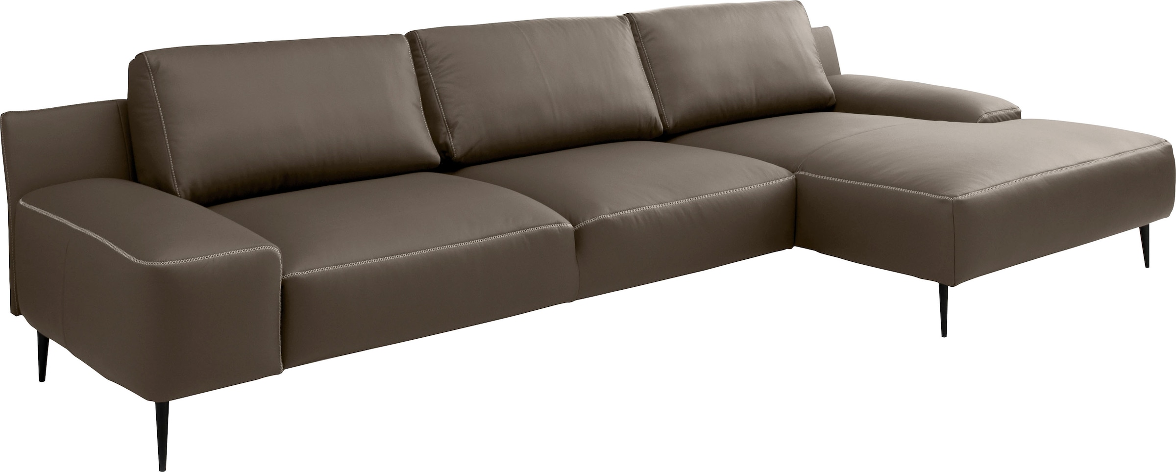 designwerk Ecksofa »Forma L-Form, zeitloses Designsofa mit aktuellem Fuss«, in hochwertiger Verarbeitung & tollem Sitzkomfort
