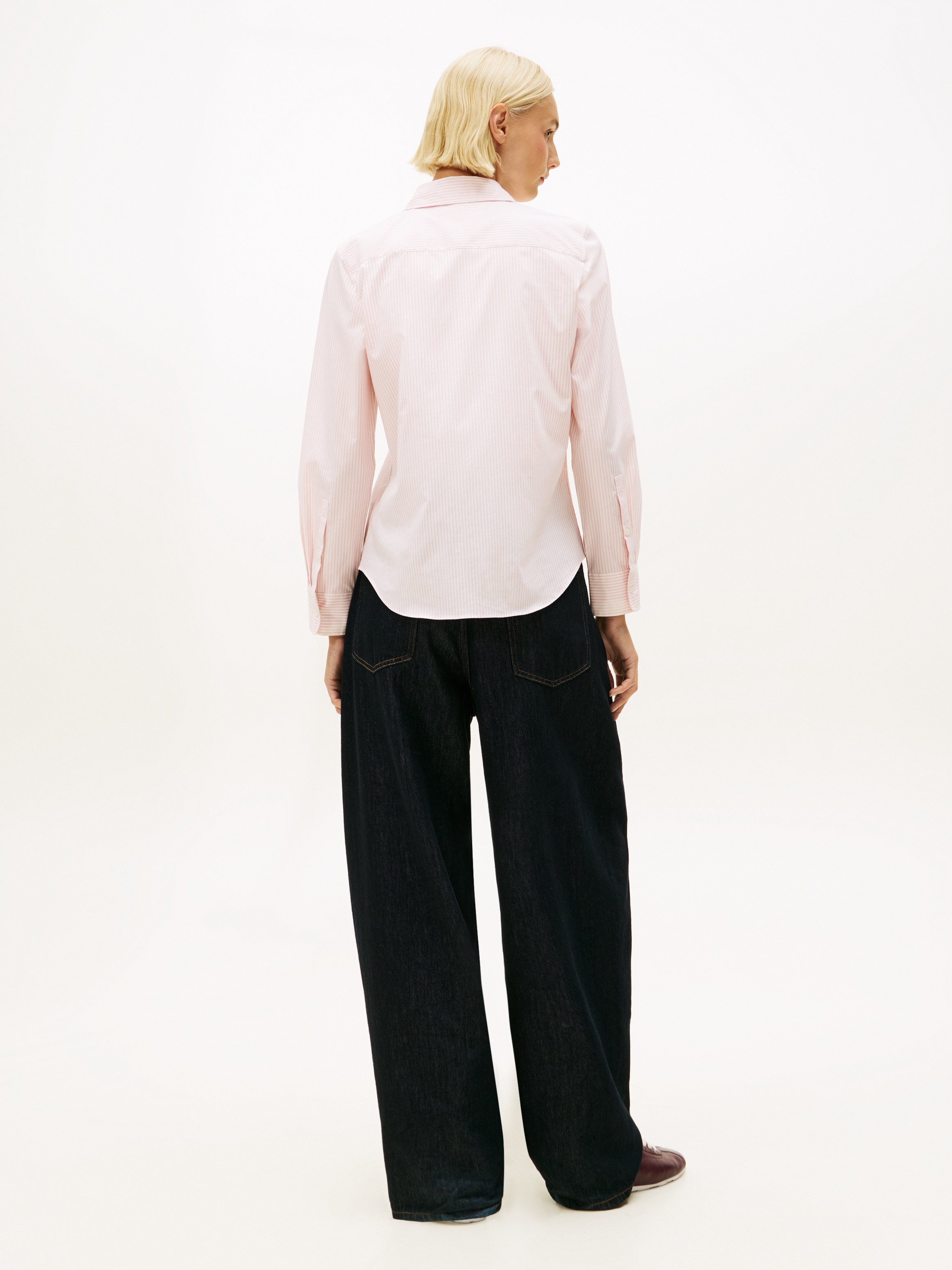 Tommy Hilfiger Hemdbluse »ESS POPLIN REGULAR SHIRT« Langarm, Regular Fit