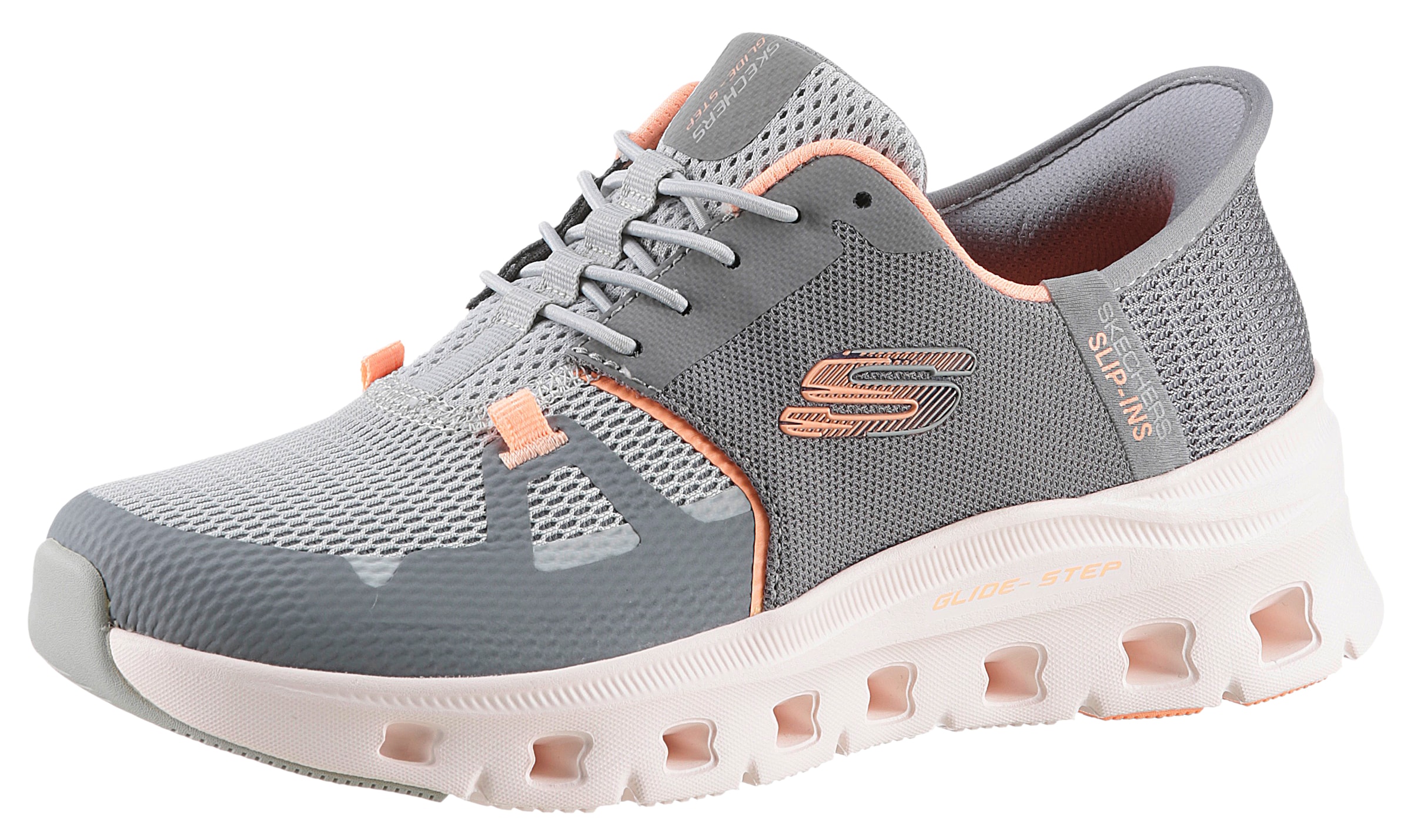 Image of Skechers Slip-On Sneaker "GLIDE-STEP PRO" Slipper, Freizeitschuh mit komfortabler Heel Pillow Funktion
