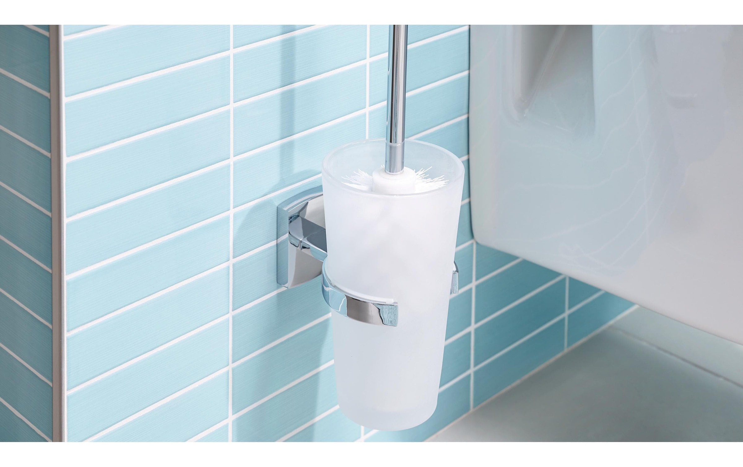 tesa WC-Garnitur »Klaam«, aus Glas-Metall