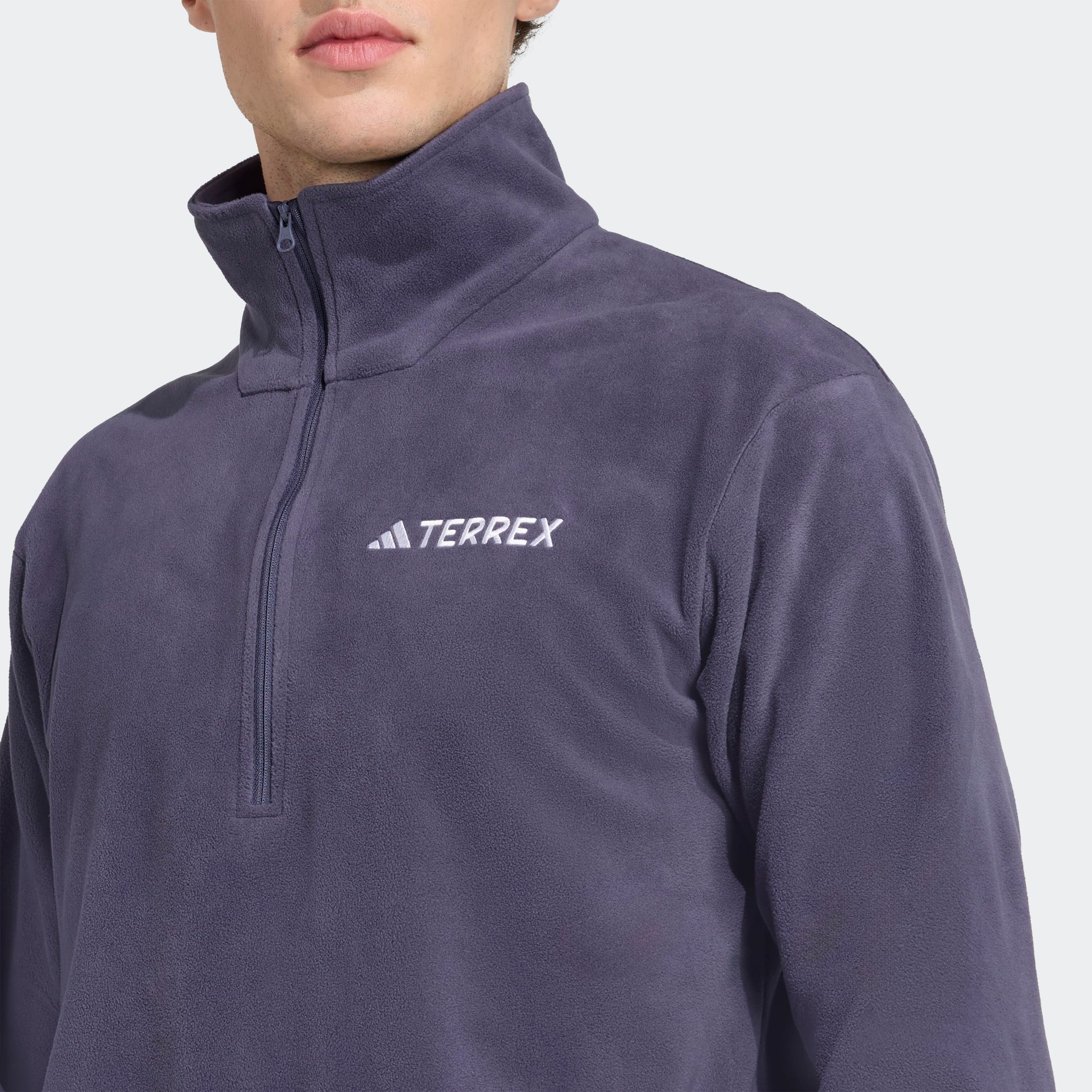 adidas TERREX Pull en polaire »MT ESS HZ FL«, avec fermeture éclair, en polyester, style sportif
