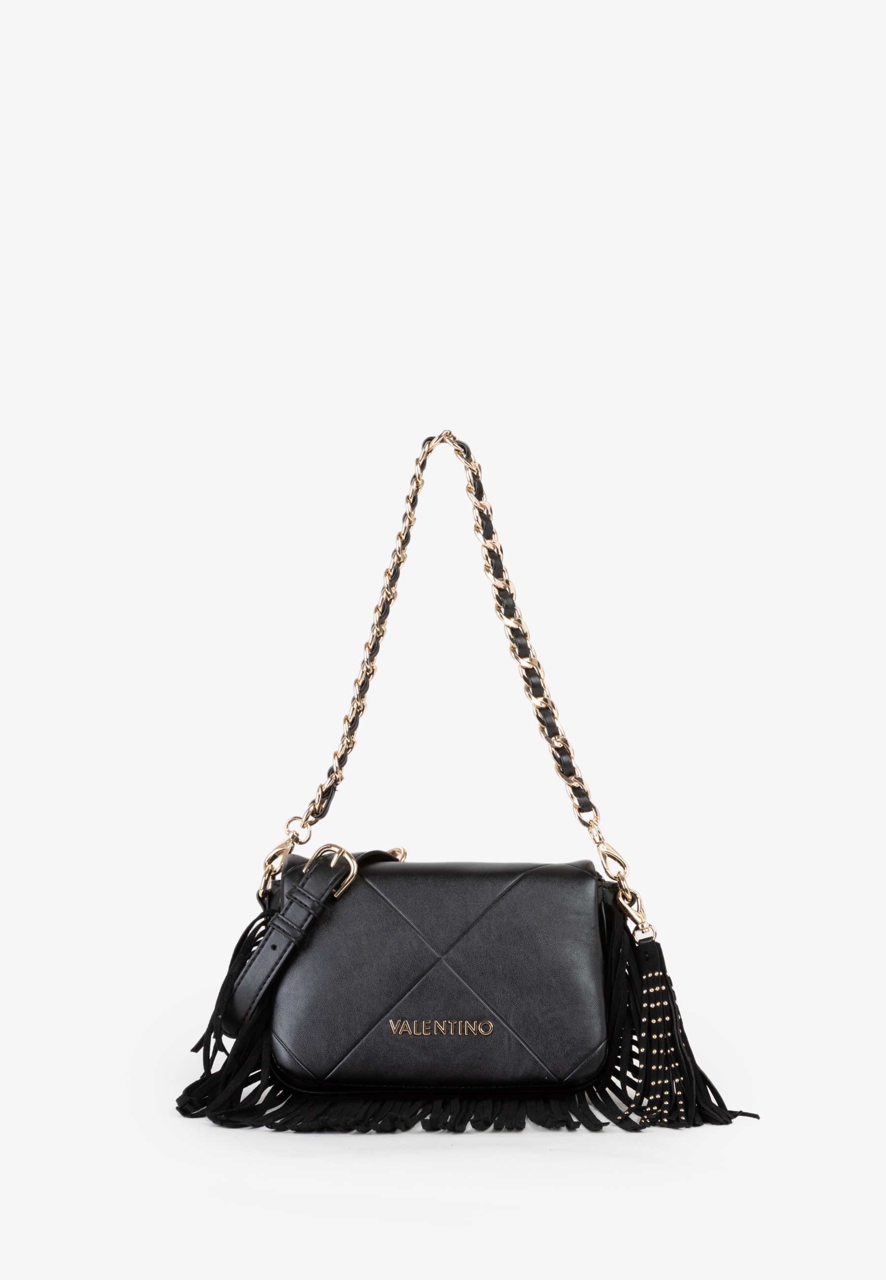Image of VALENTINO BAGS Umhängetasche "ASTRID" Damen Schultertasche mit trendiger Fransen-Verzierung