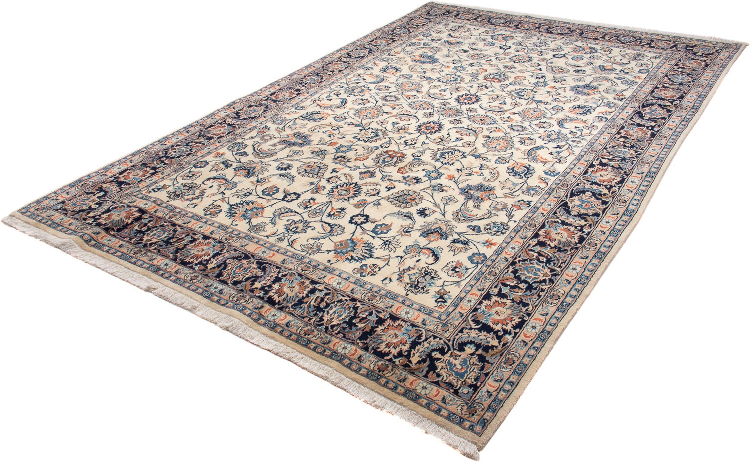 Image of morgenland Orientteppich »Perser - Classic - 304 x 194 cm - beige«, rechteckig, 10 mm Höhe, Wohnzimmer, Handgeknüpft, Einzelstück mit Zertifikat bei Ackermann Versand Schweiz