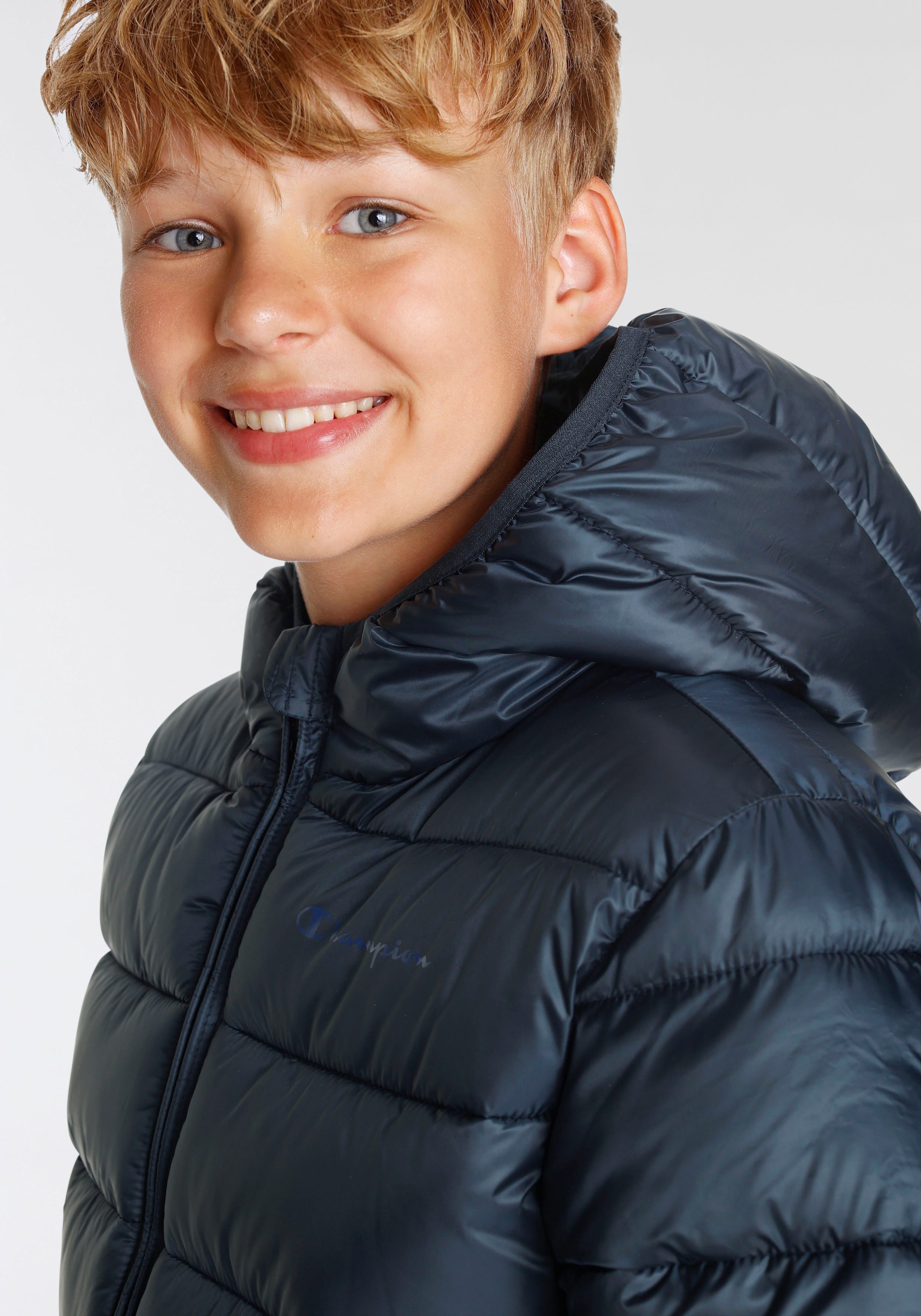 Champion Steppjacke »Outdoor Hooded Jacket sur Kapuze mit für Kinder«, - Découvrir