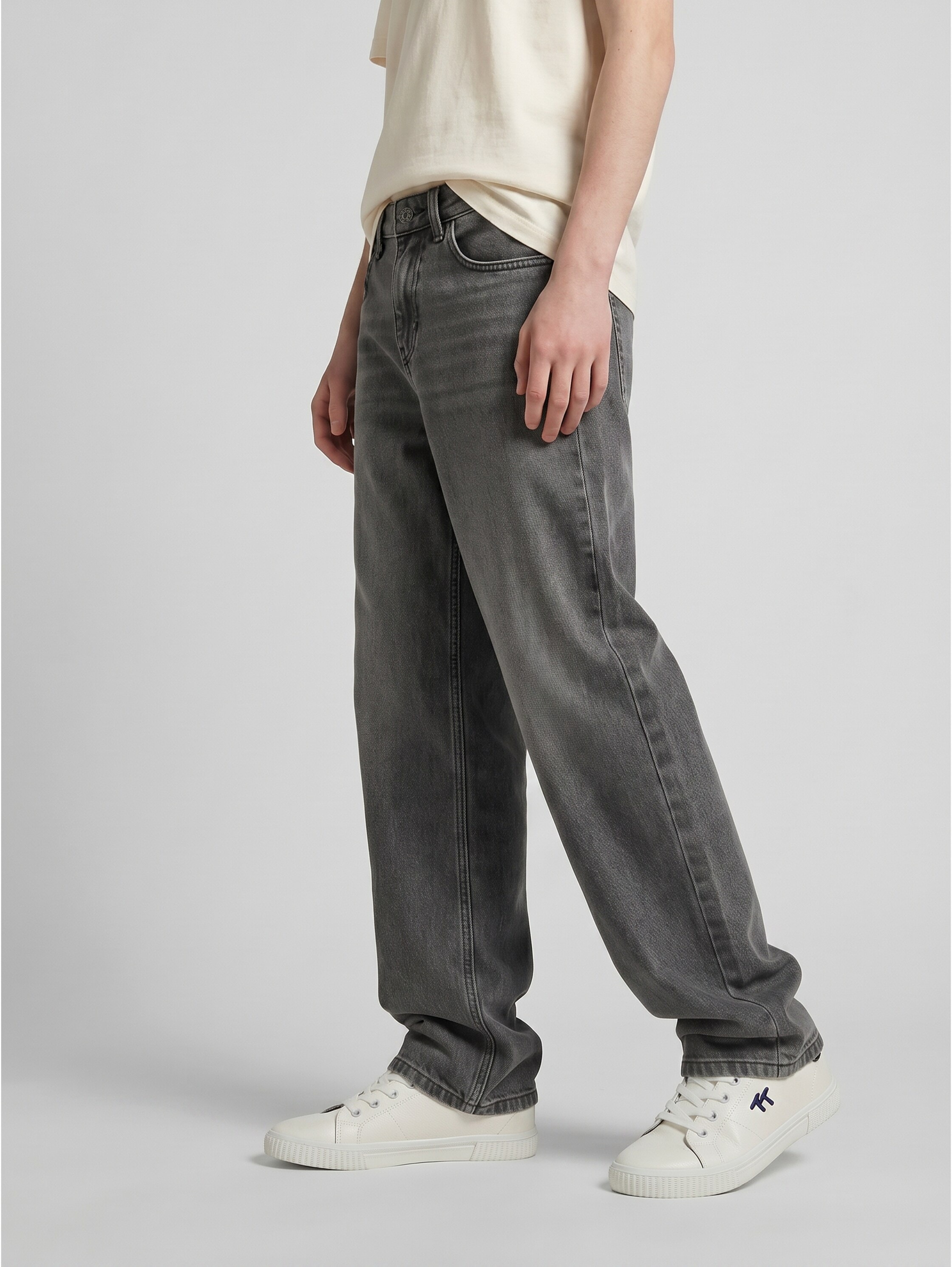 TOM TAILOR Jeans à 5 poches jeans baggy avec jambe évasée