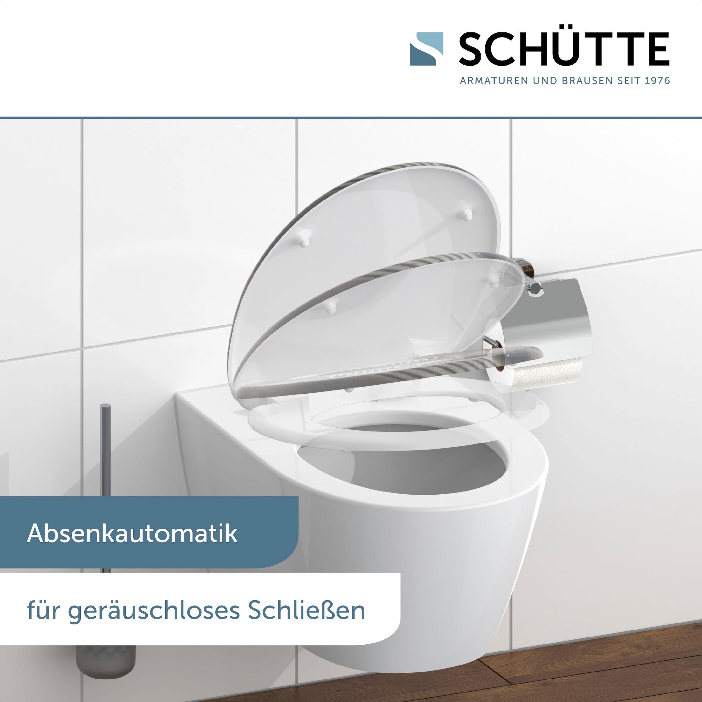 Schütte WC-Sitz »Yin & Yang« Duroplast, mit Absenkautomatik