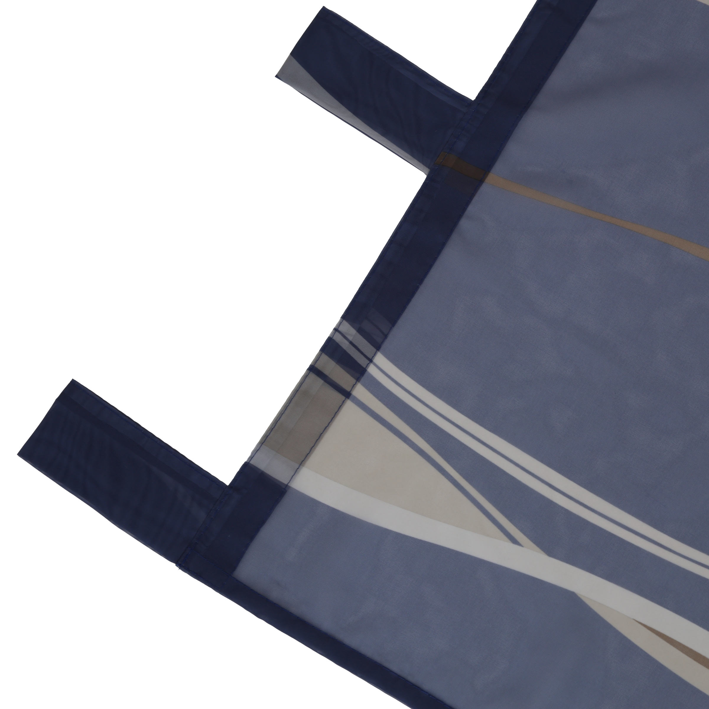 GOODproduct Schiebegardine »Dimona« Schlaufen 2 Stk. tlg. 2er-Set, Fertiggardine, inkl. Beschwerungsstange, Wellen
