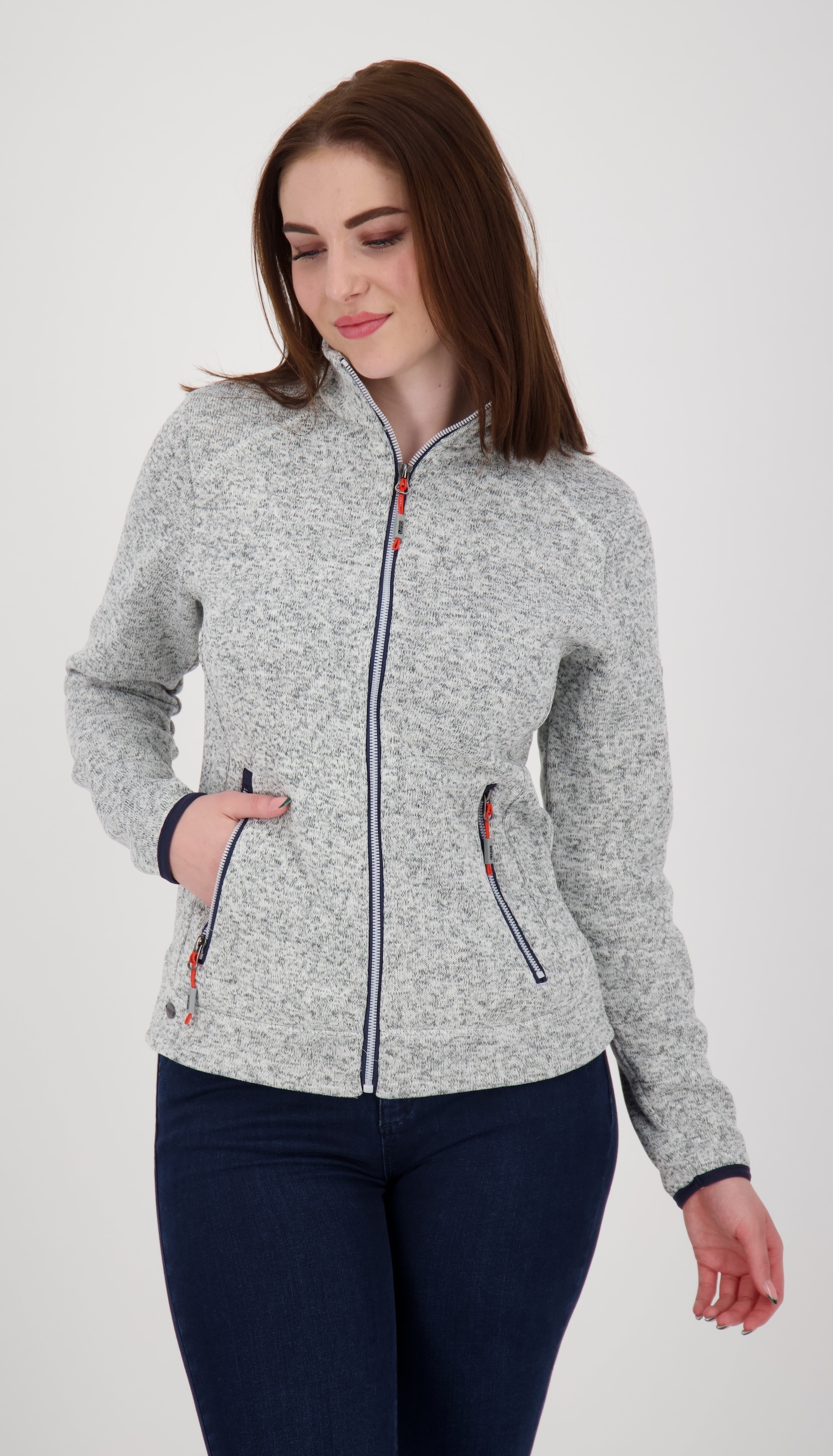 DEPROC Active Strickfleecejacke »KIRKVALE X WOMEN« auch in Grossen Grössen erhältlich
