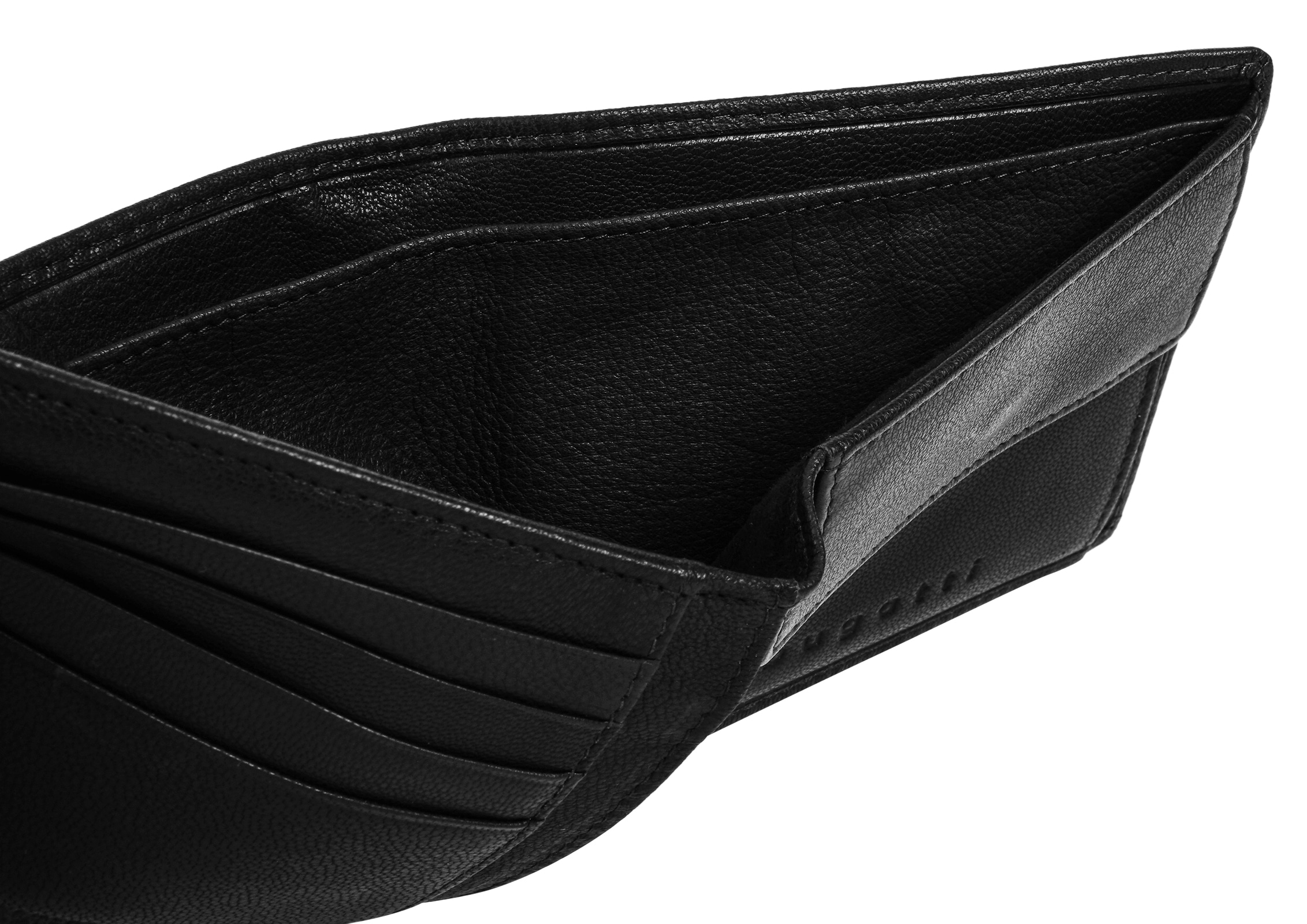 bugatti Geldbörse »BLACK MAGIC« echt Leder