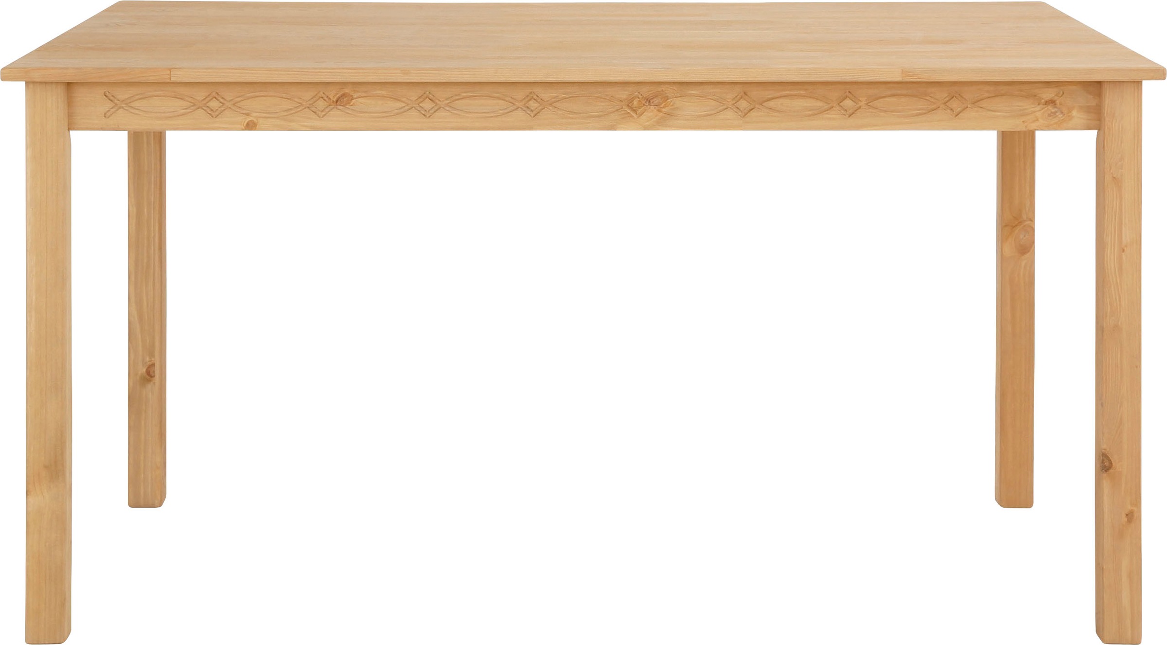 Image of GOODproduct Esstisch "Indra" aus massiver Kiefer, FSC, wahlweise mit oder ohne Verlängerung