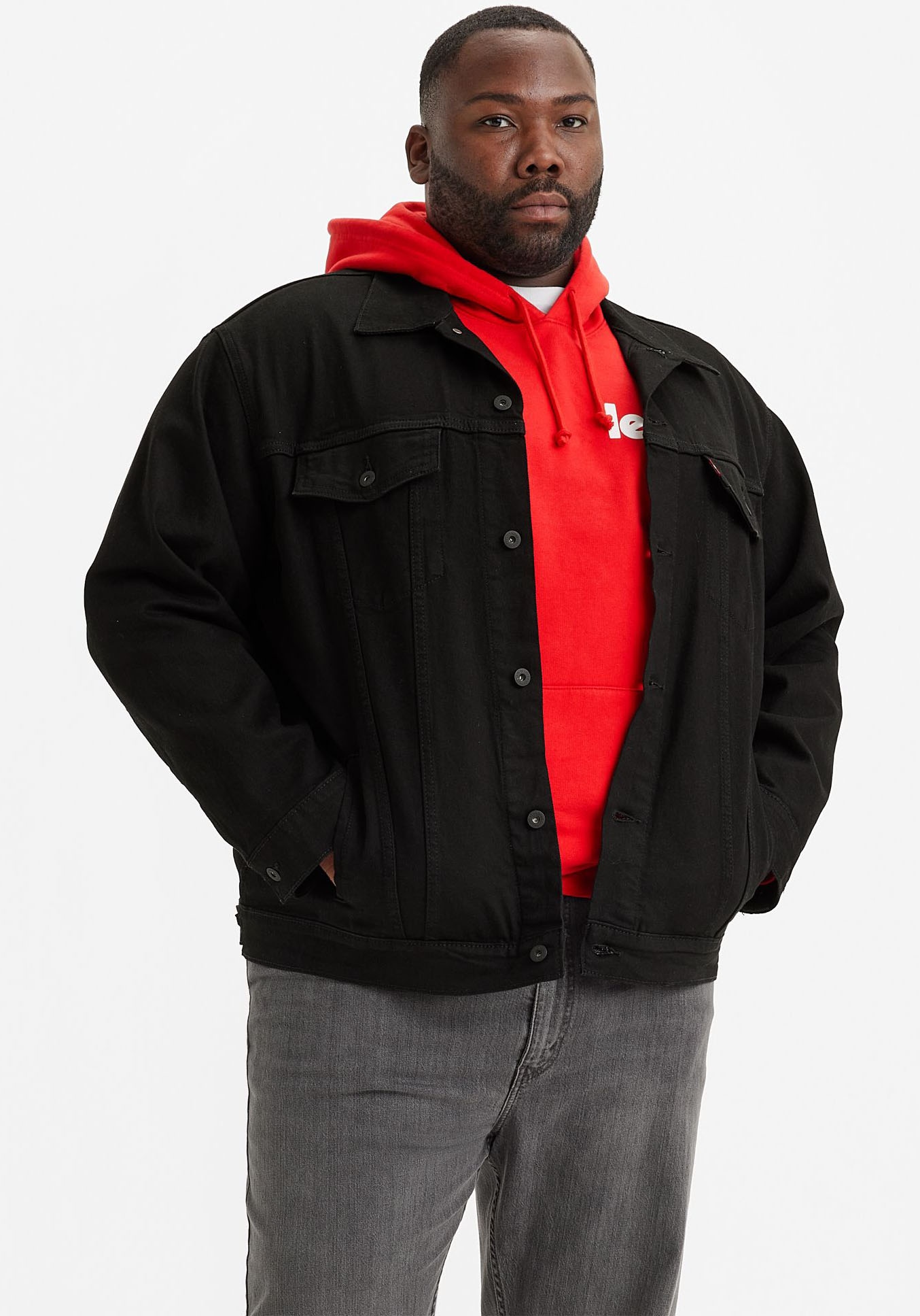 Levi's® Plus Jeansjacke »BIG TRUCKER«