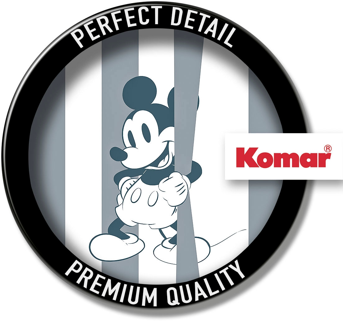 Komar Vliestapete »Digitaldruck Vlies - Mickey Offbeat - Grösse 200 x 250 cm«, bedruckt, Kinderzimmer