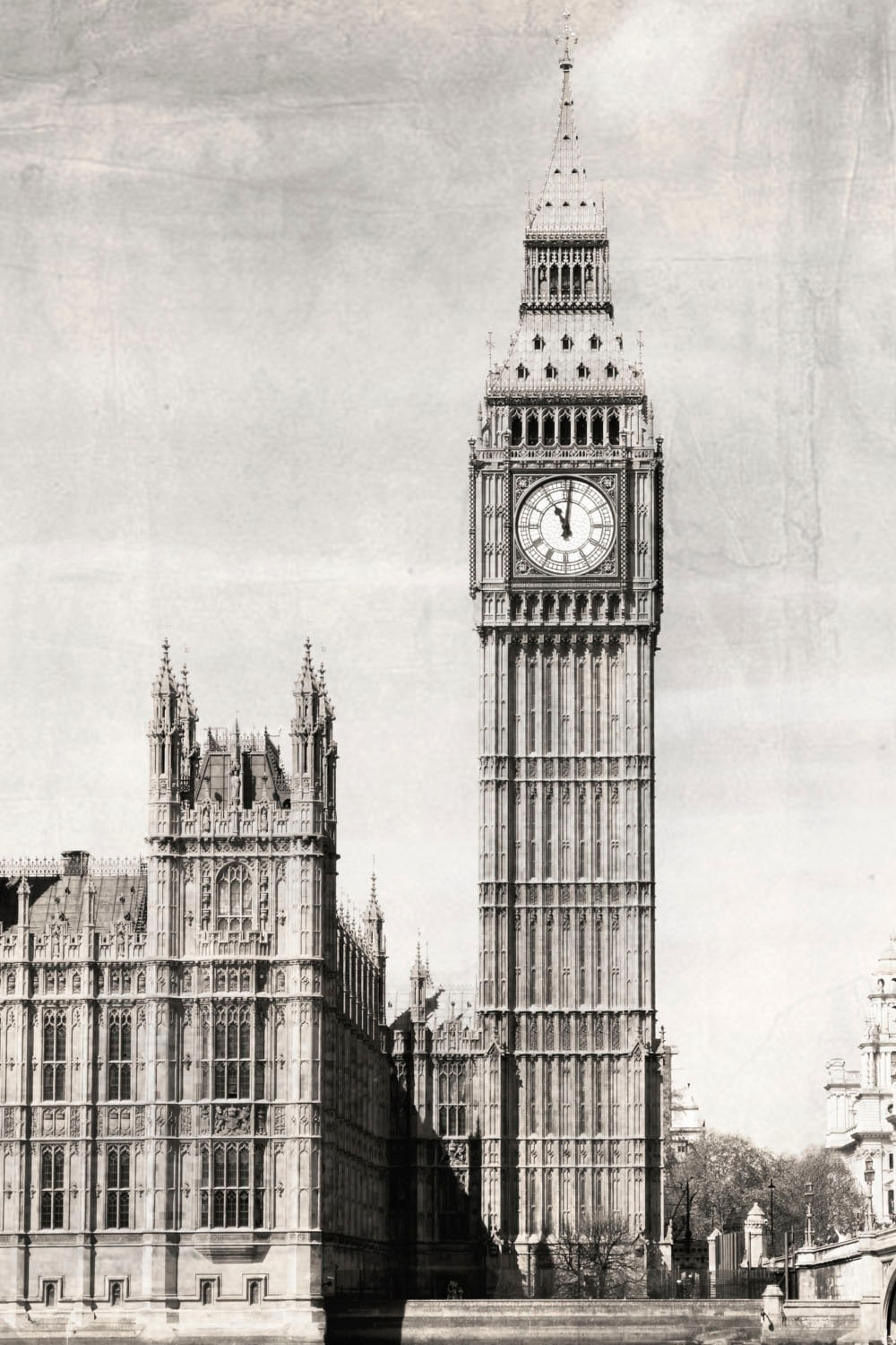 Image of queence Acrylglasbild "Big Ben" Elemente der Architektur Gebäude Kunst London Städte Fine Art-Print in Galeriequalität