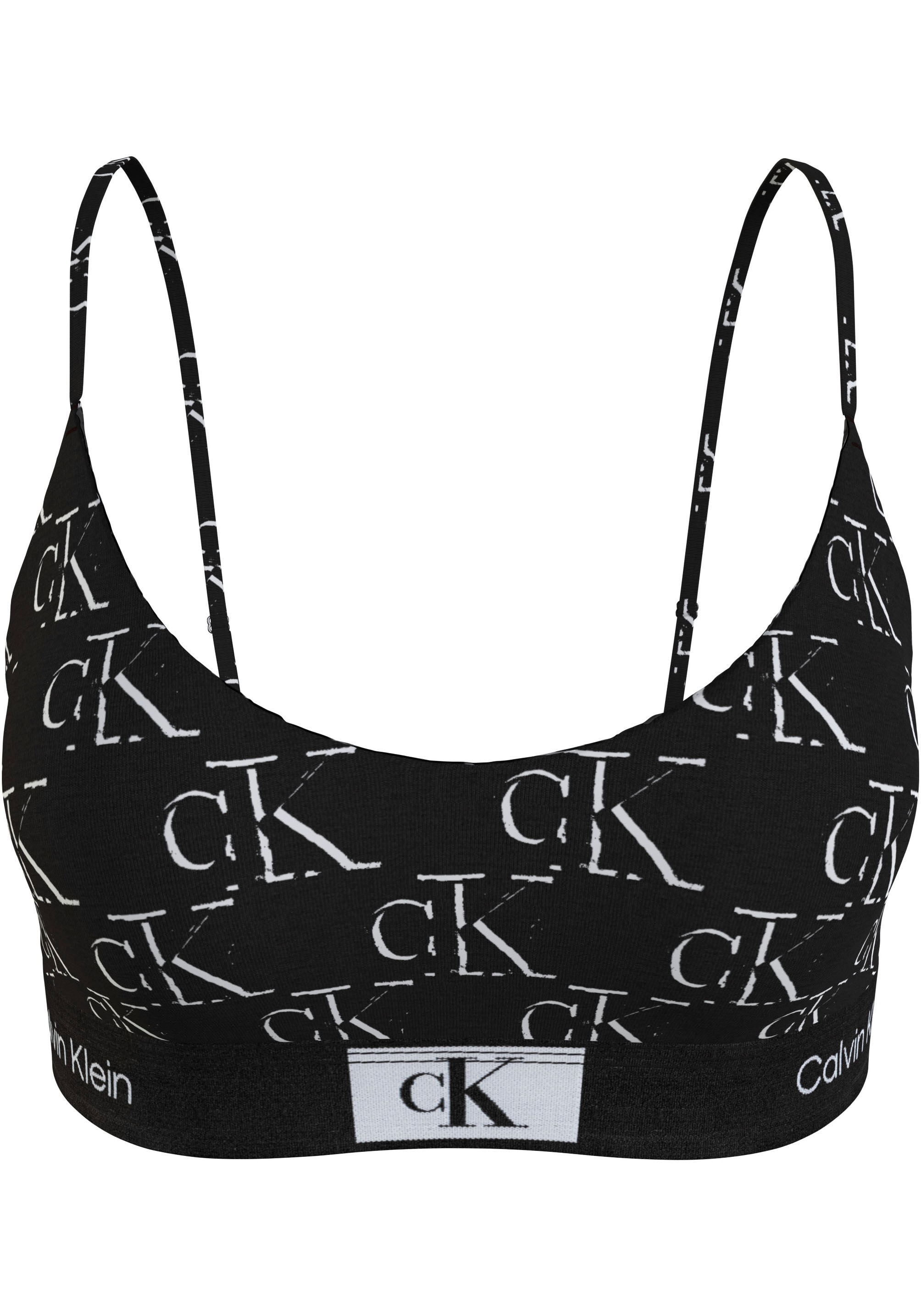 Calvin Klein Underwear Bralette »UNLINED BRALETTE«, mit klassischem CK-Logobund