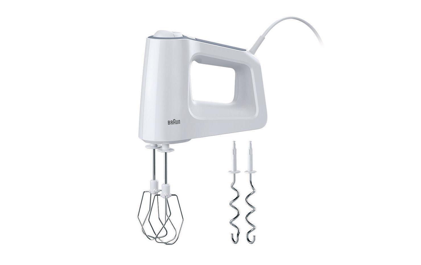 Braun Handmixer »MultiMix 3 HM3100WH, Weiss«, 500 W