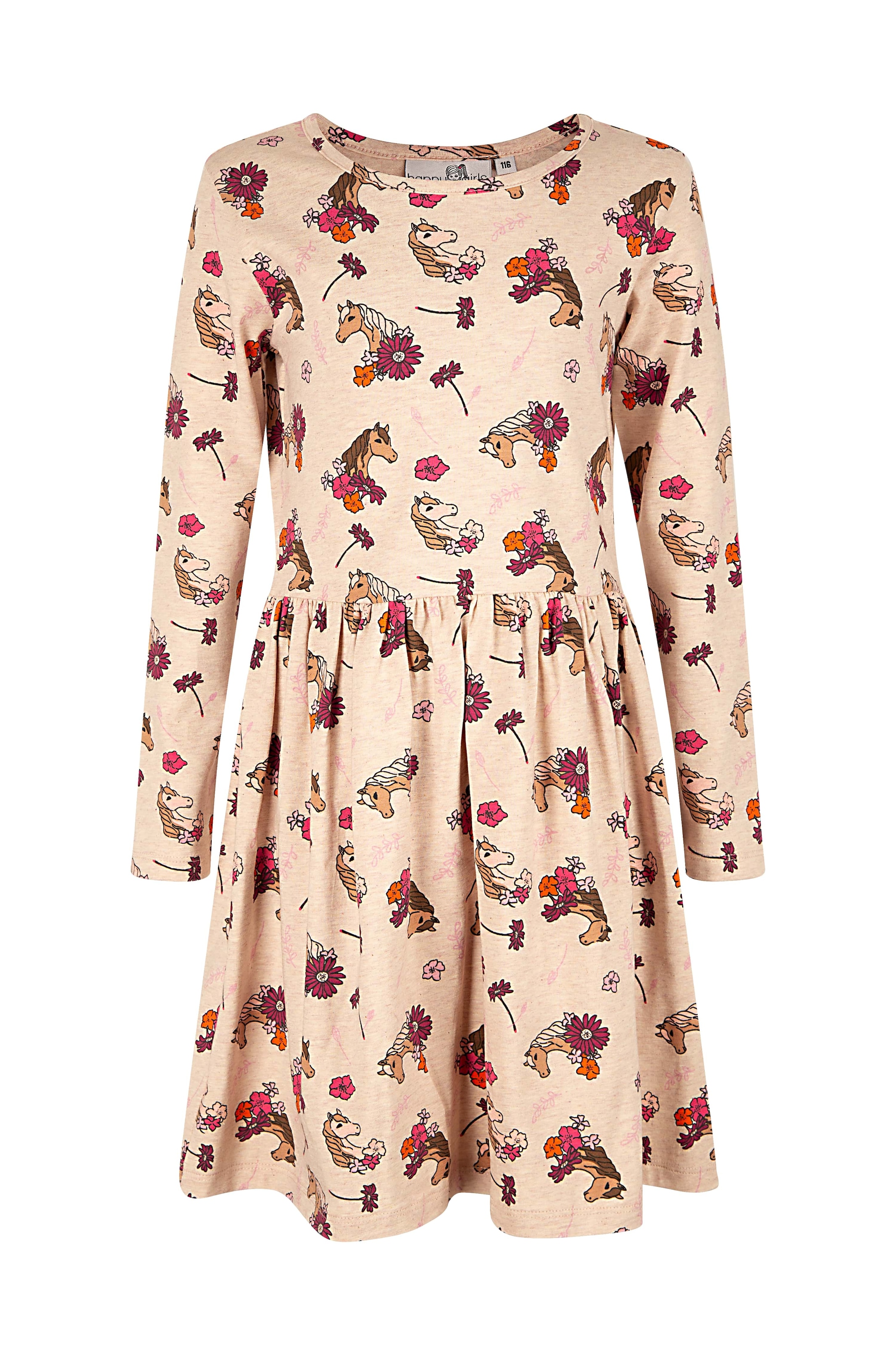 Image of happy girls Jerseykleid