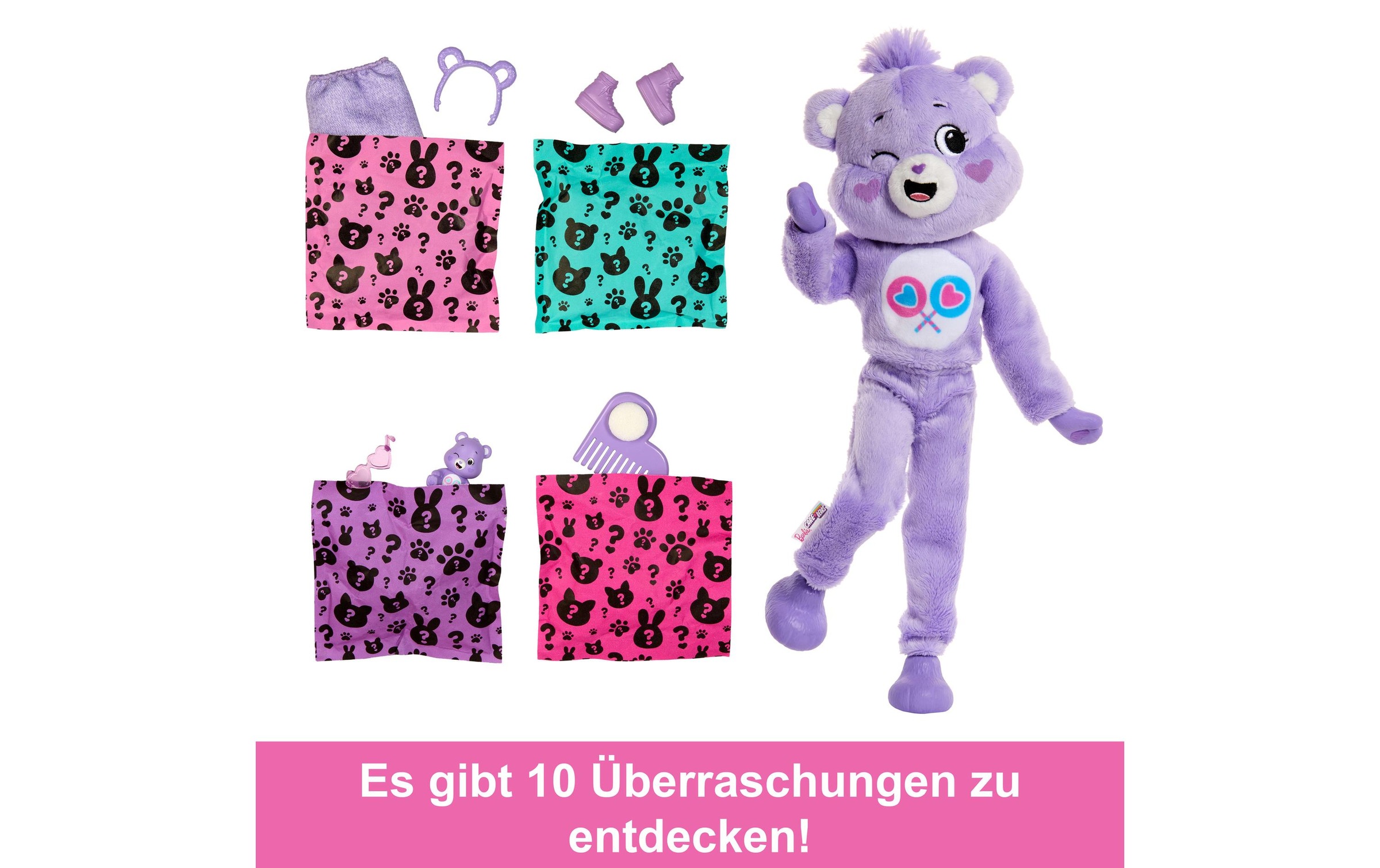 Barbie Anziehpuppe »Cutie Reveal Care Bears 1 Teile-gern-Bärchi«
