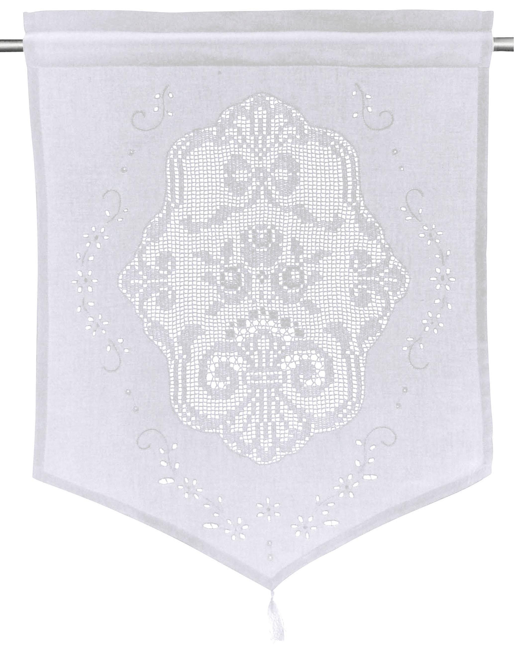 Image of HOSSNER - ART OF HOME DECO Scheibengardine »Mont Blanc«, (1 St.), HxB: 60x45 bei Ackermann Versand Schweiz