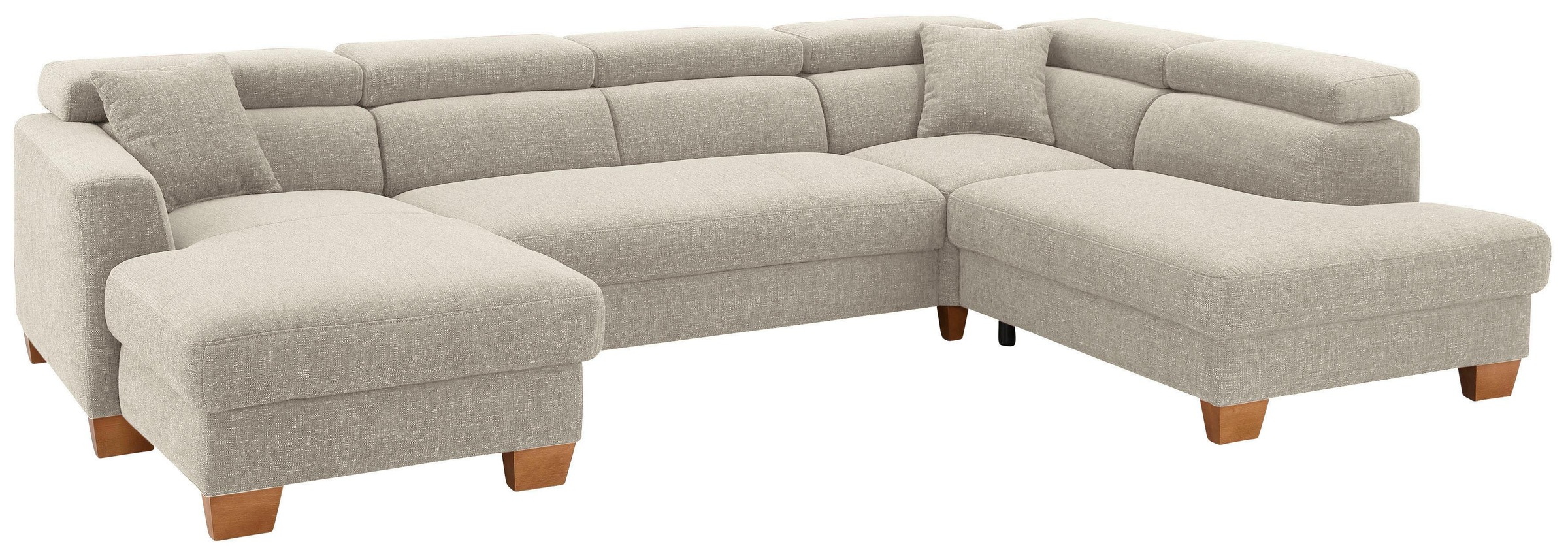 Image of Home affaire Wohnlandschaft »Steve«, mit Kopfteilverstellung, wahlweise mit Bettfunktion + Bettkasten bei Ackermann Versand Schweiz