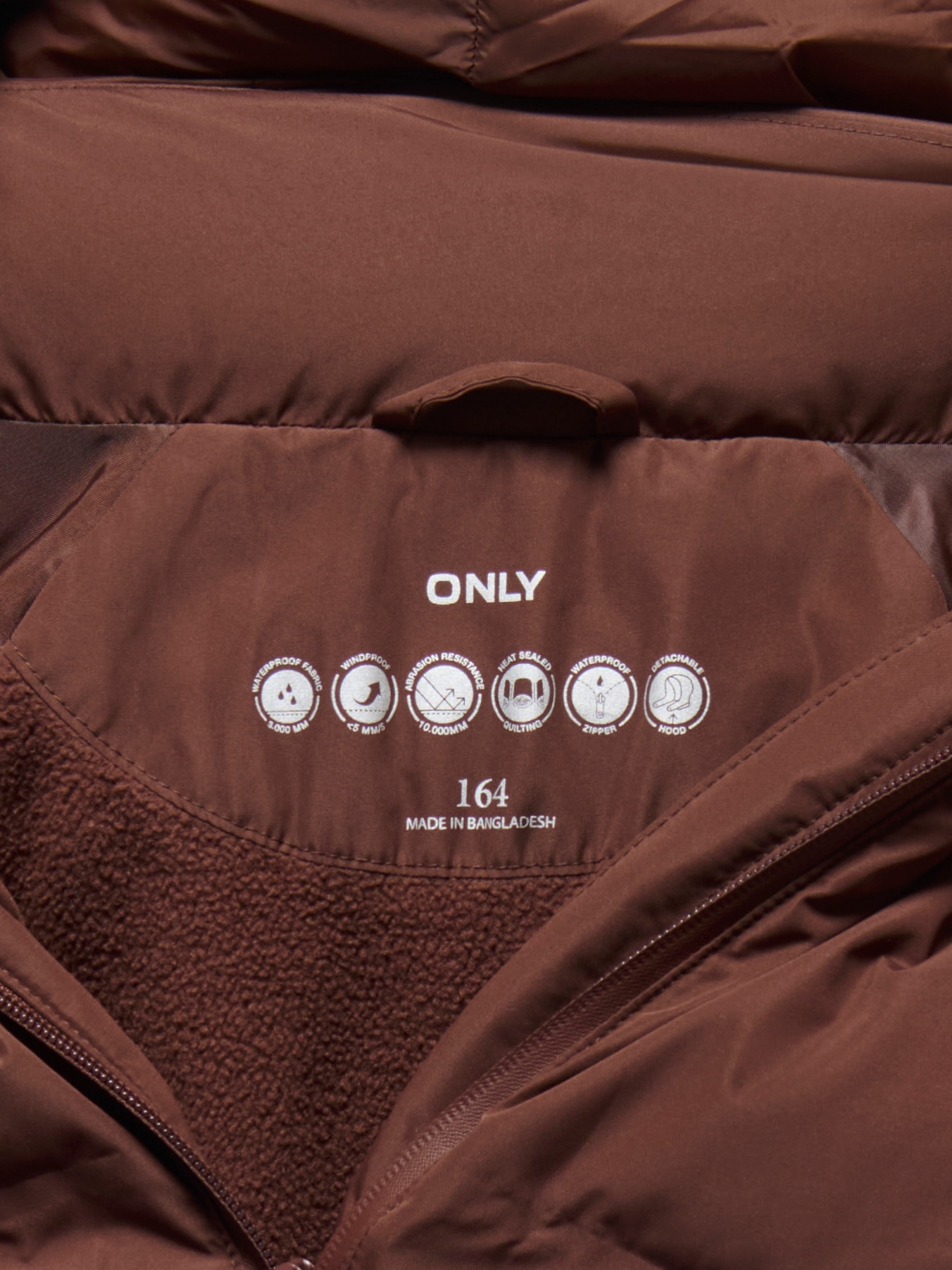 KIDS ONLY Veste matelassée »KOGELLIE FUCTIONAL HOOD PUFF JACKET OTW« avec capuche avec capuche amovible
