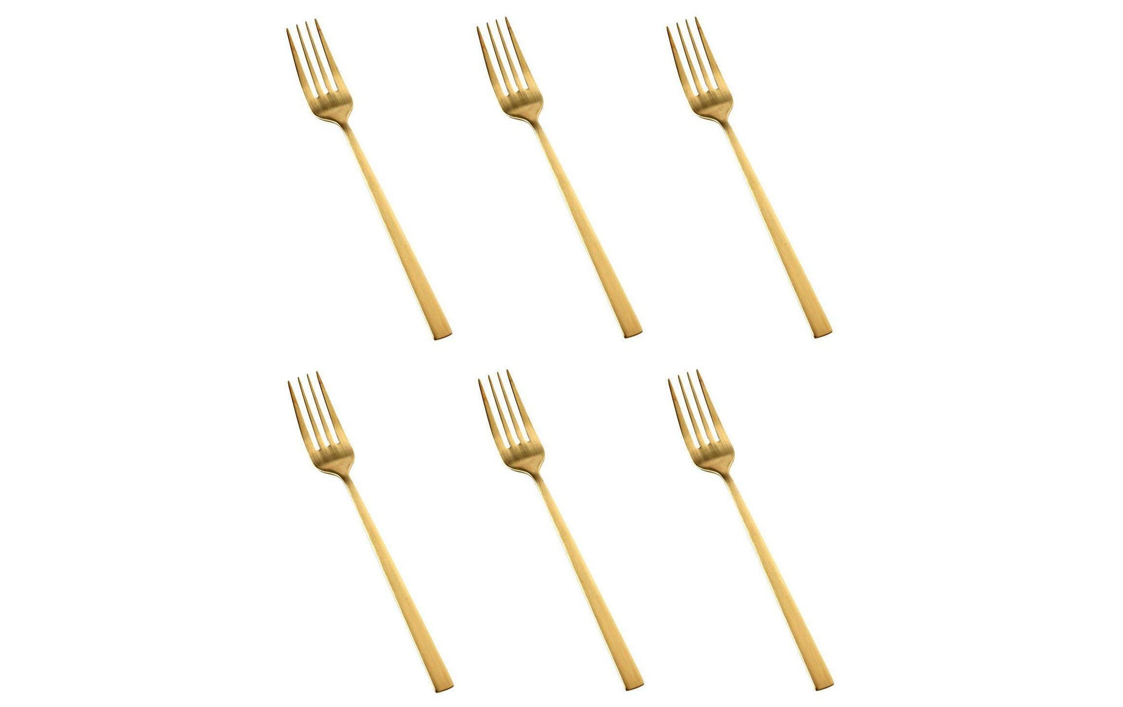Image of Bitz Tafelgabel »6 Stück Goldfarben«, (6 tlg.) bei Ackermann Versand Schweiz