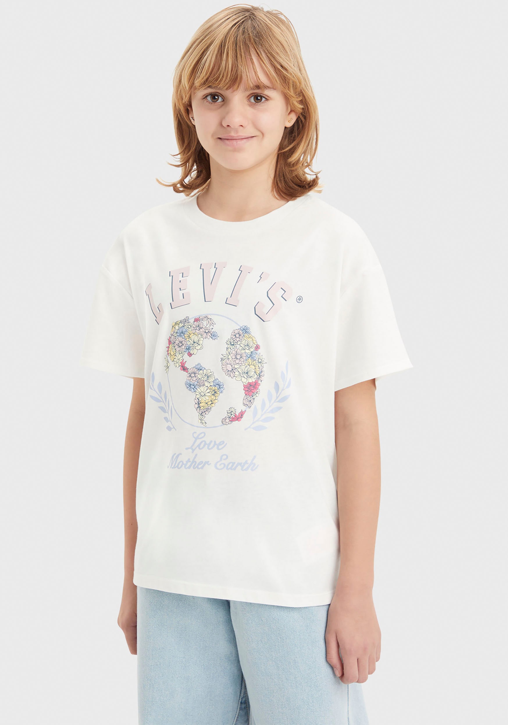 T-Shirt »LVG EARTH OVERSIZED TEE«, for GIRLS