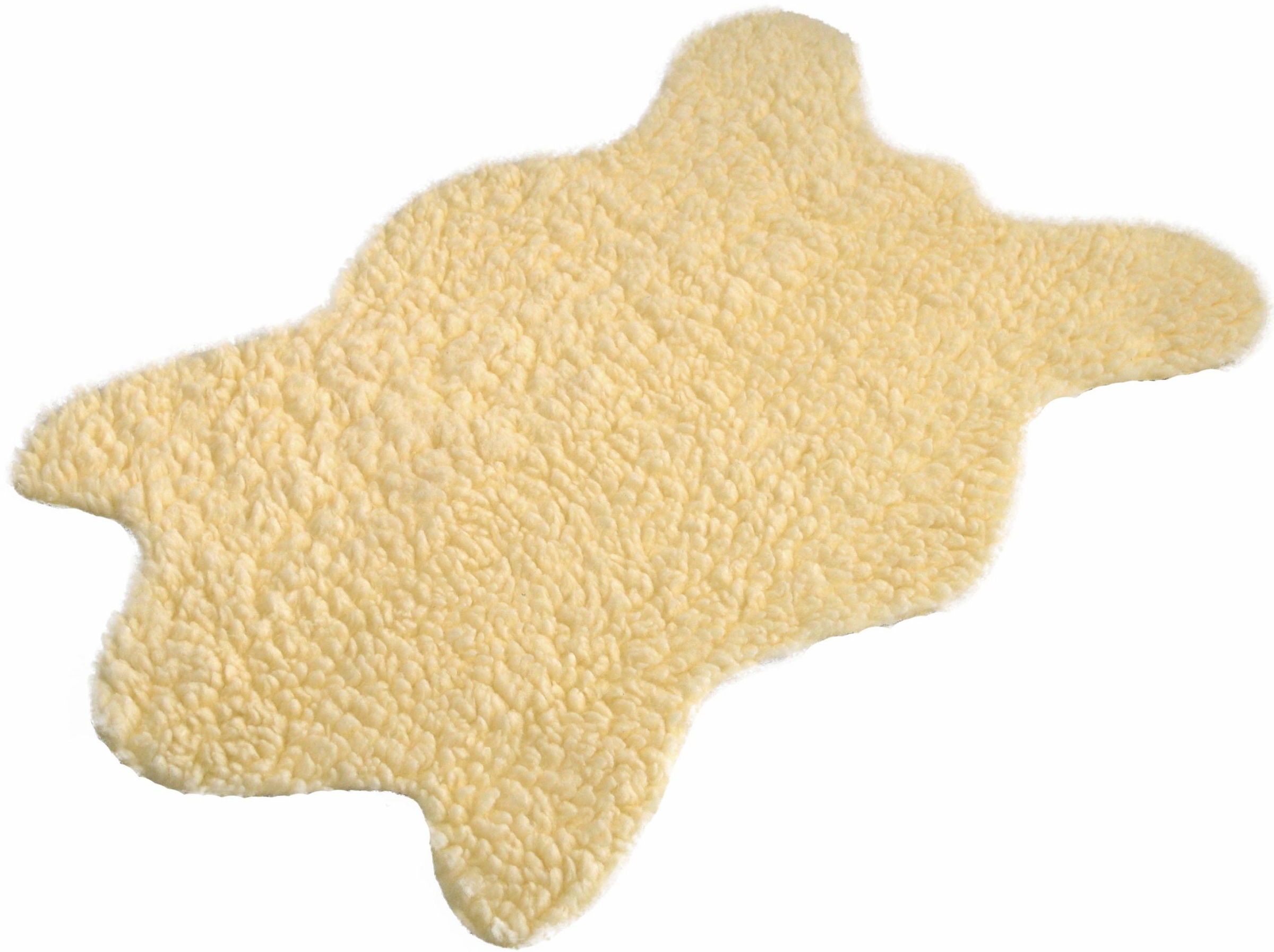 Image of KiNZLER Fellteppich »Fell uni«, fellförmig, 25 mm Höhe, Kunstfell, Uni Farben, waschbar, ideal im Wohnzimmer & Schlafzimmer bei Ackermann Versand Schweiz