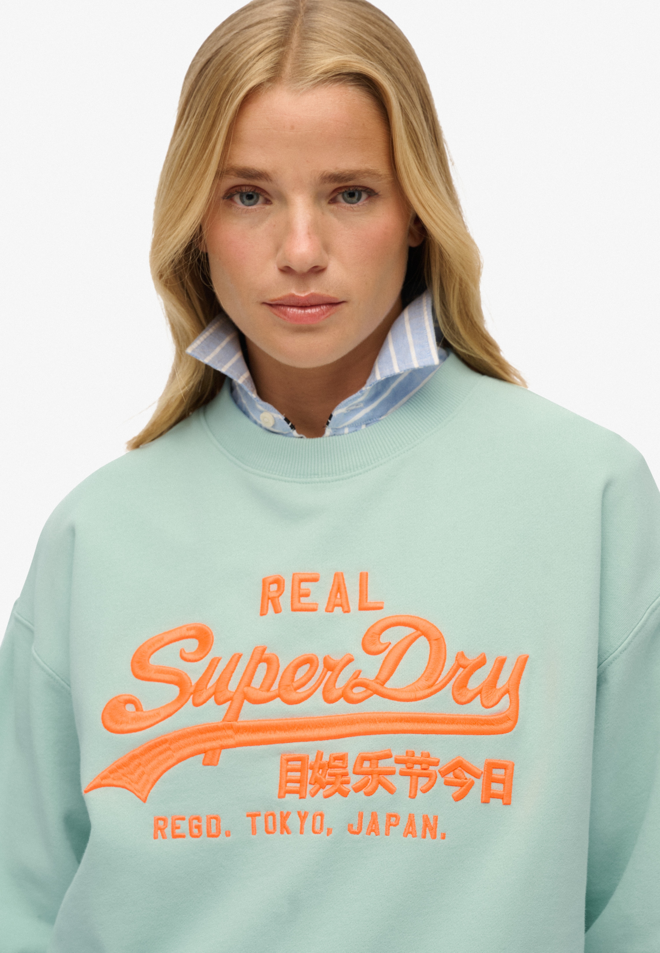 Superdry Sweatshirt »VL NEON LOOSE CREW«