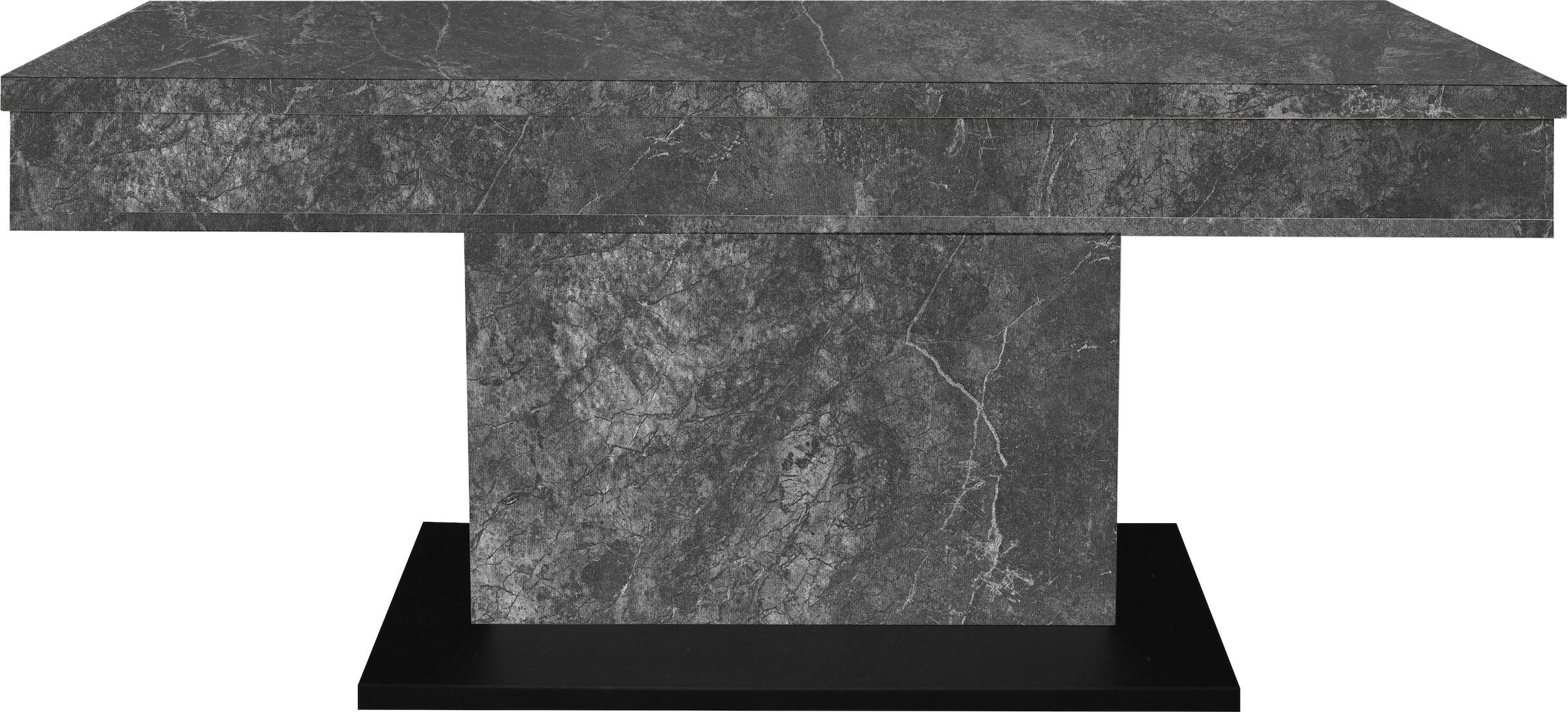 Mäusbacher Table basse »Lift Couchtisch« höhenverstellbar 58-77cm,Tischplatte aufziehbar, Staufach, 110cm breit