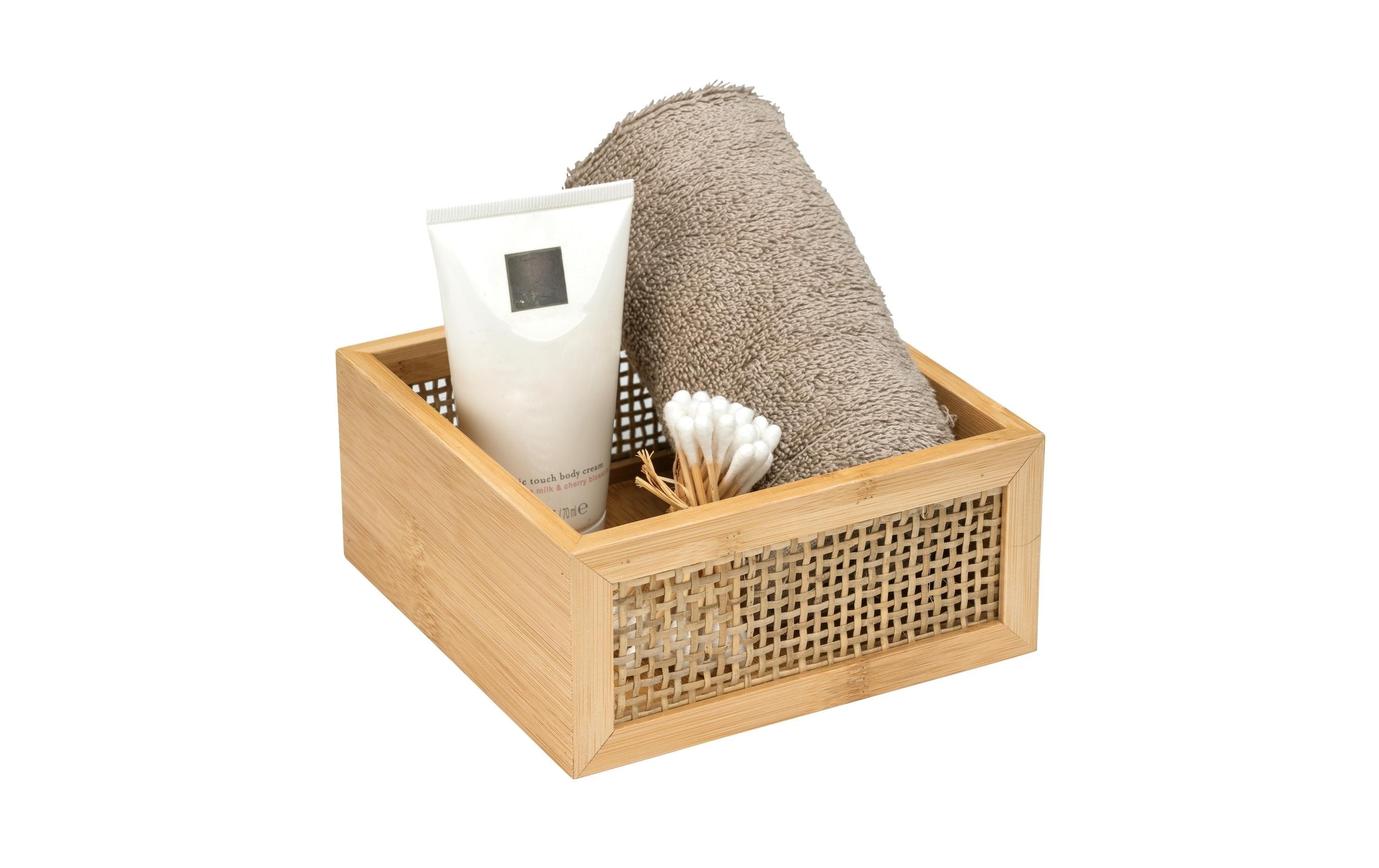 WENKO Aufbewahrungsbox »Allegre M, Hellbraun«