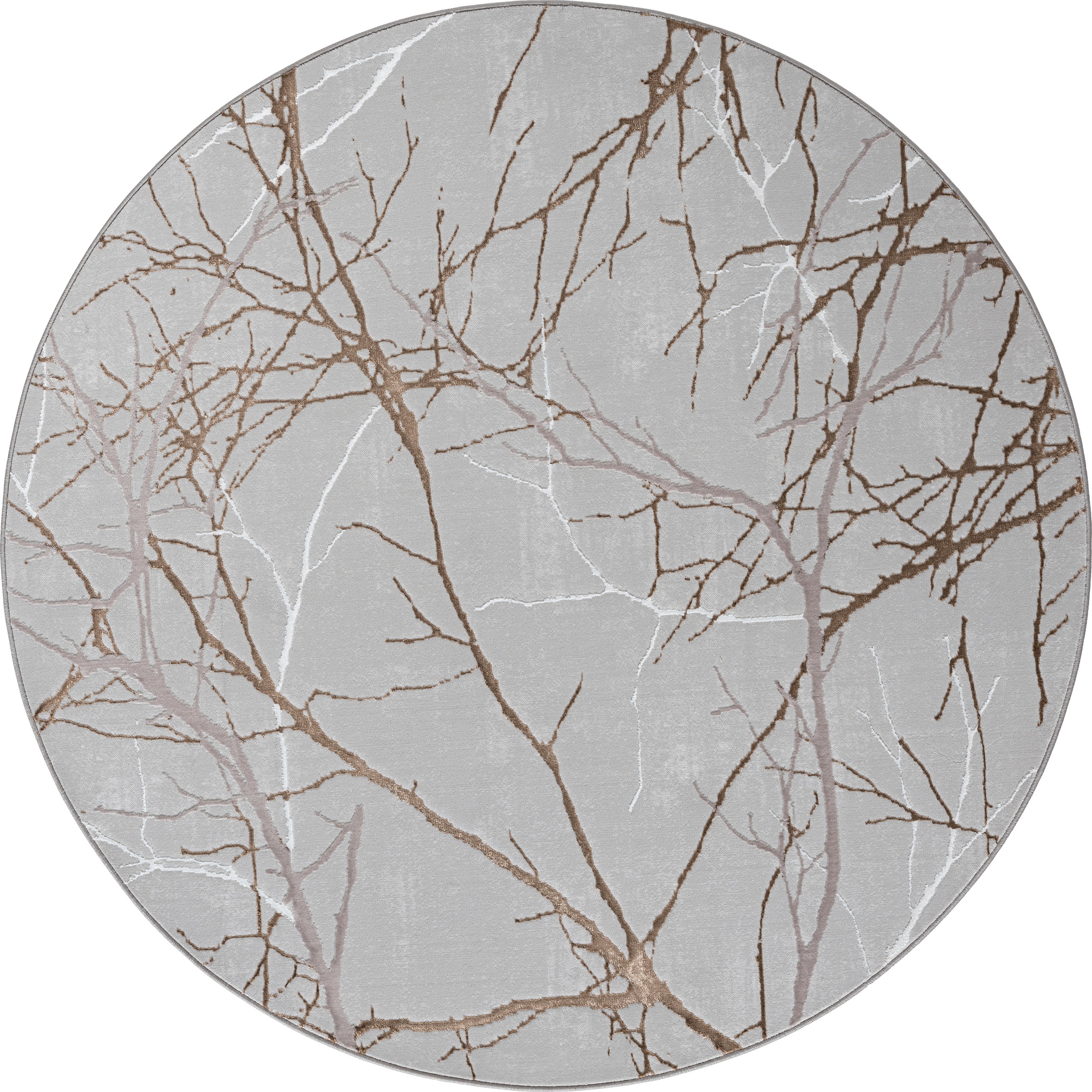 Image of merinos Teppich "Creation 50055" rund 10 mm Höhe elegant, glänzend, Kurzflor, pflegeleicht, Wohnzimmer