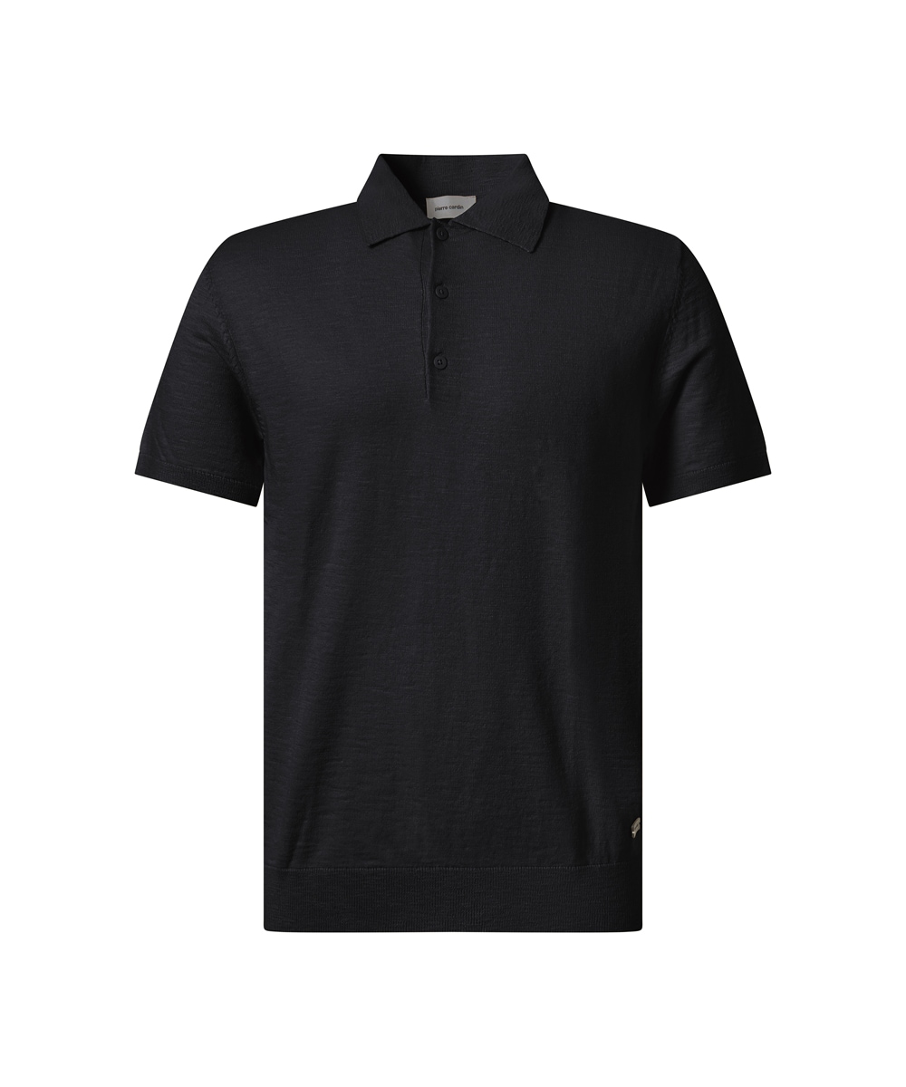 Pierre Cardin Polo »Polo Strick« coupe régulière, manches courtes, forme 3 boutons