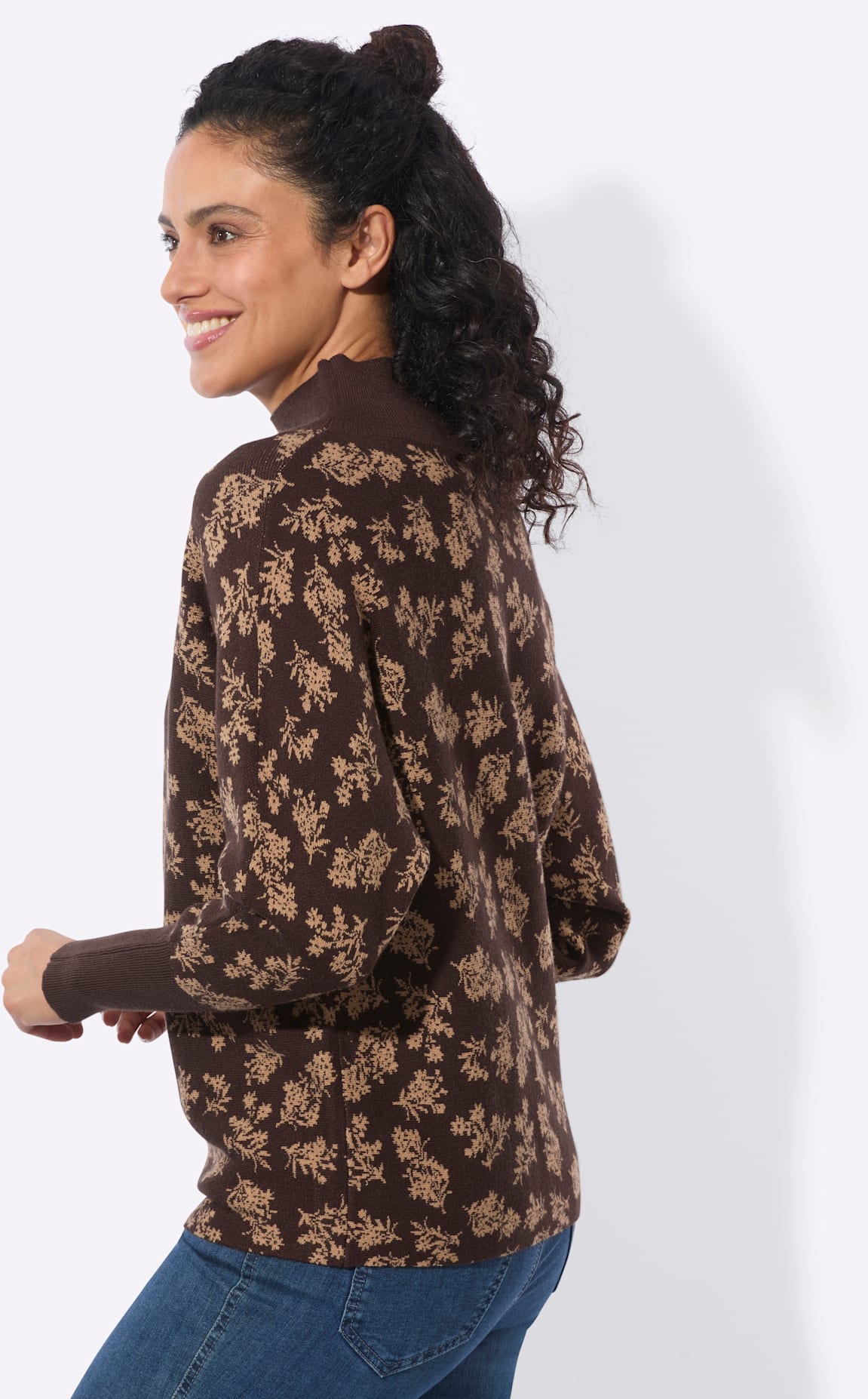 Inspirationen Stehkragenpullover »Rollkragen-Pullover«